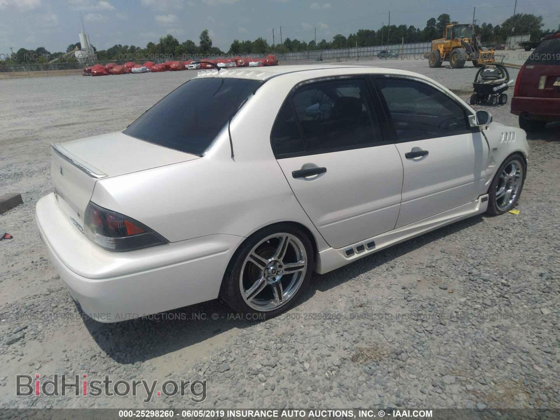 2002 MITSUBISHI LANCER - VIN: JA3AJ26E02U038774 - Фото 4