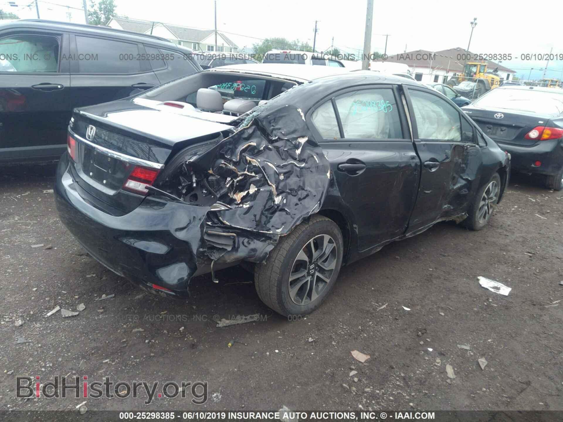 2014 HONDA CIVIC - VIN: 19XFB2F8XEE245710 - Фото 4