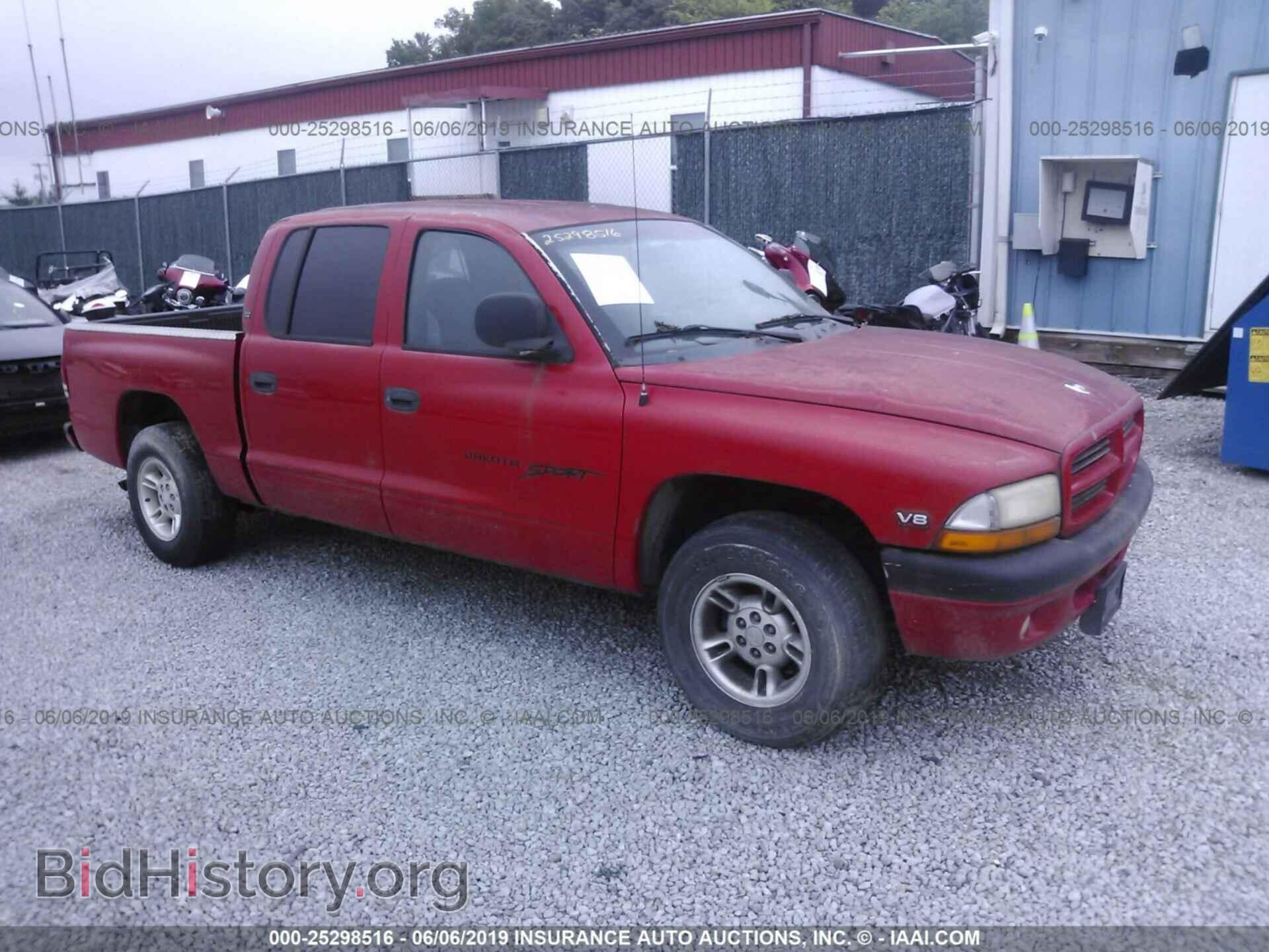 Фотография 1B7GL2AN8YS607162 - DODGE DAKOTA 2000