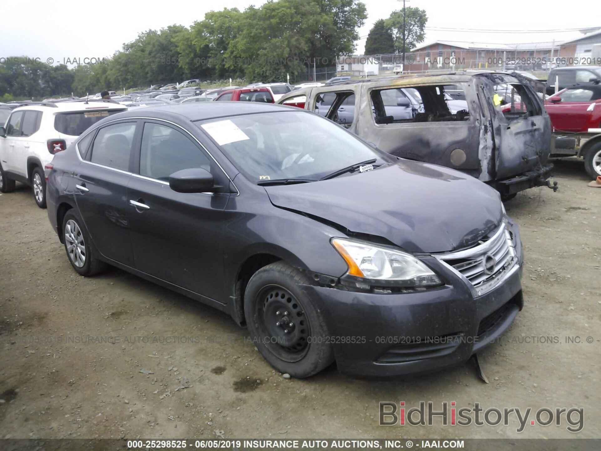 Photo 3N1AB7AP1DL648980 - NISSAN SENTRA 2013