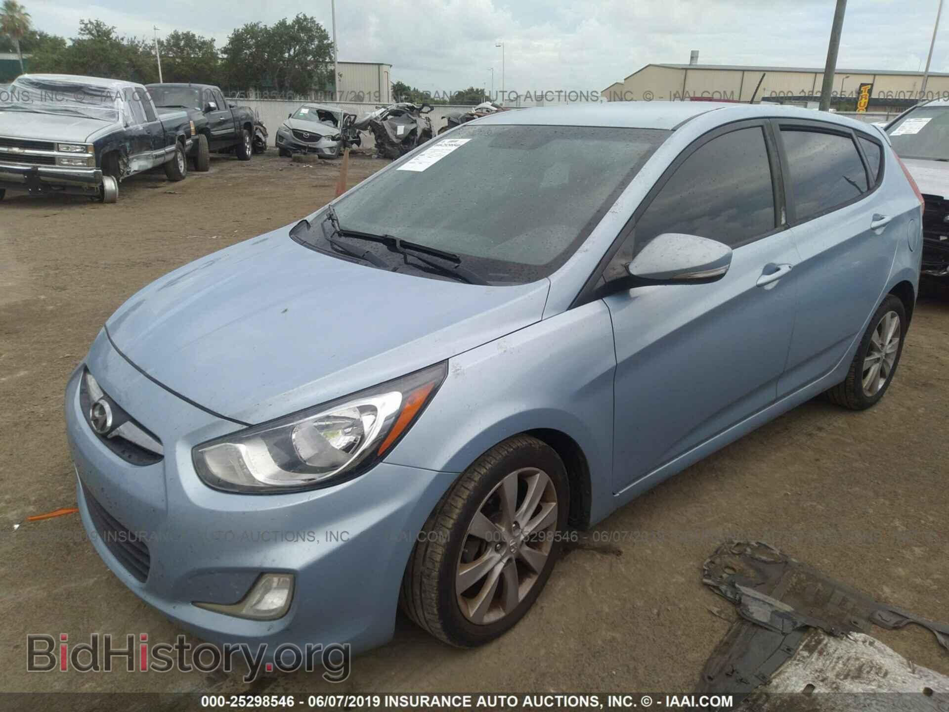 2013 HYUNDAI ACCENT - VIN: KMHCU5AE9DU060149 - Photo 2