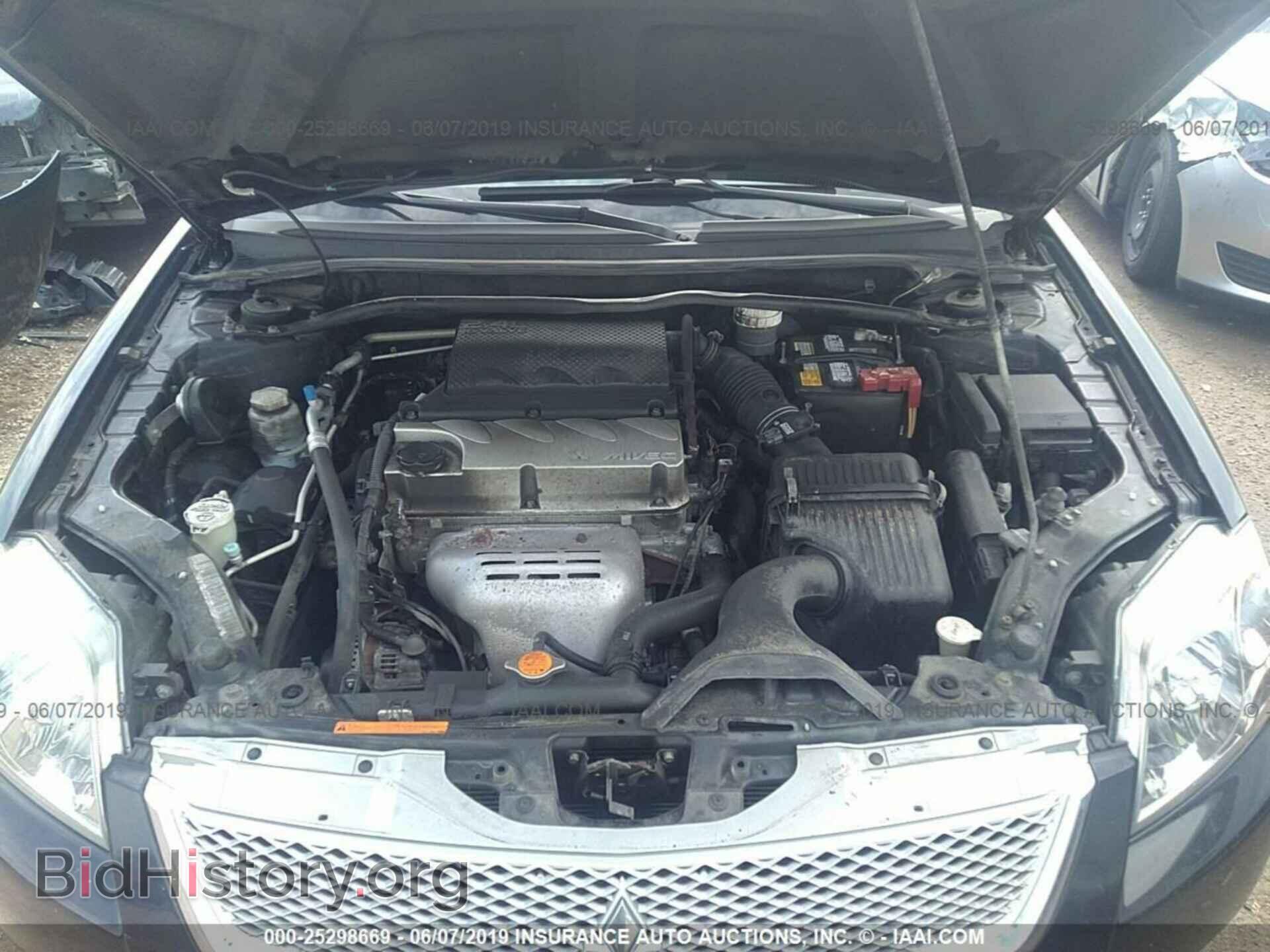 2012 MITSUBISHI GALANT - VIN: 4A32B3FF7CE014515 - Фото 10