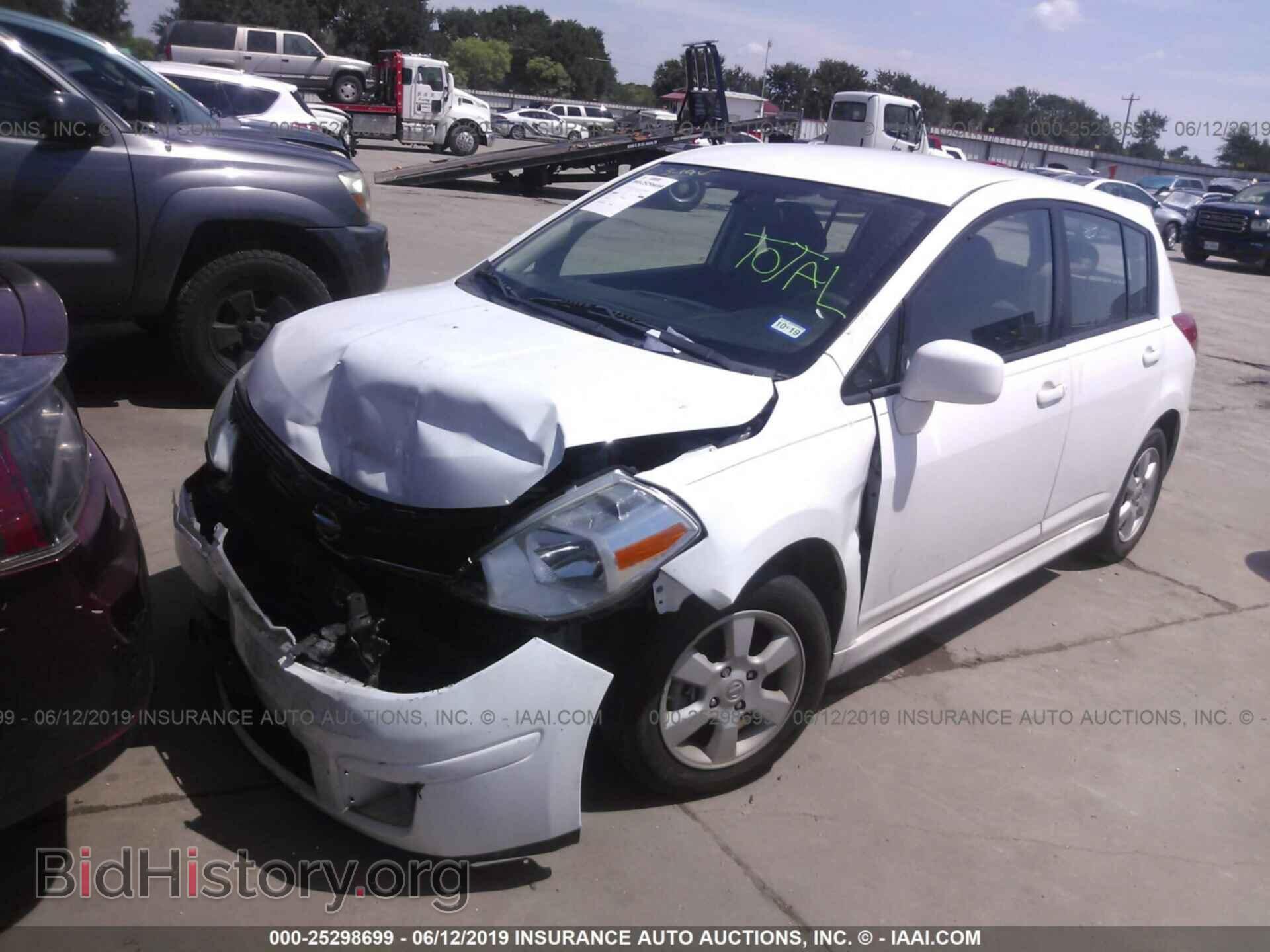 2010 NISSAN VERSA - VIN: 3N1BC1CP2AL440145 - Фото 2