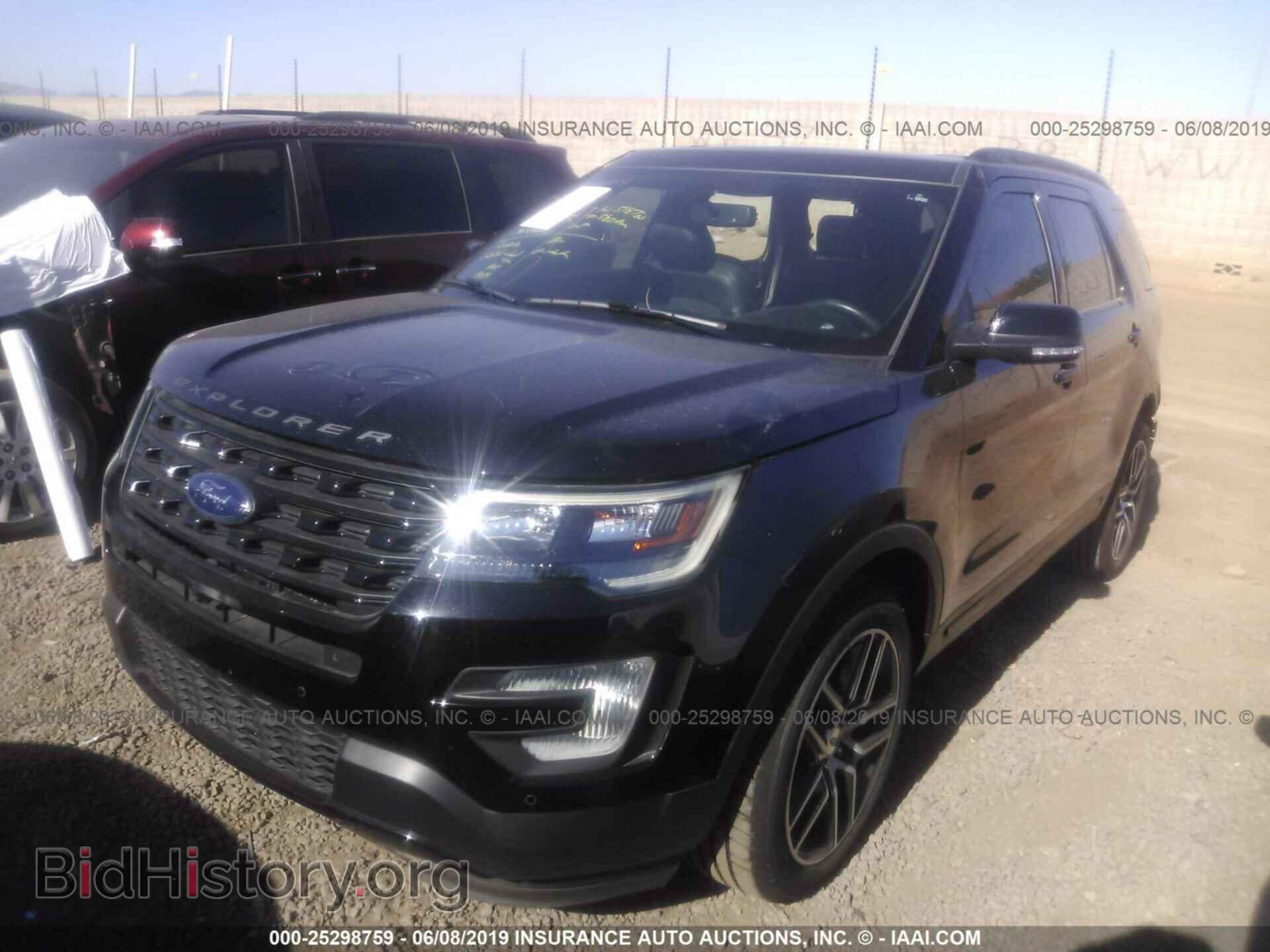 2017 FORD EXPLORER - VIN: 1FM5K8GT6HGC77216 - Фото 2