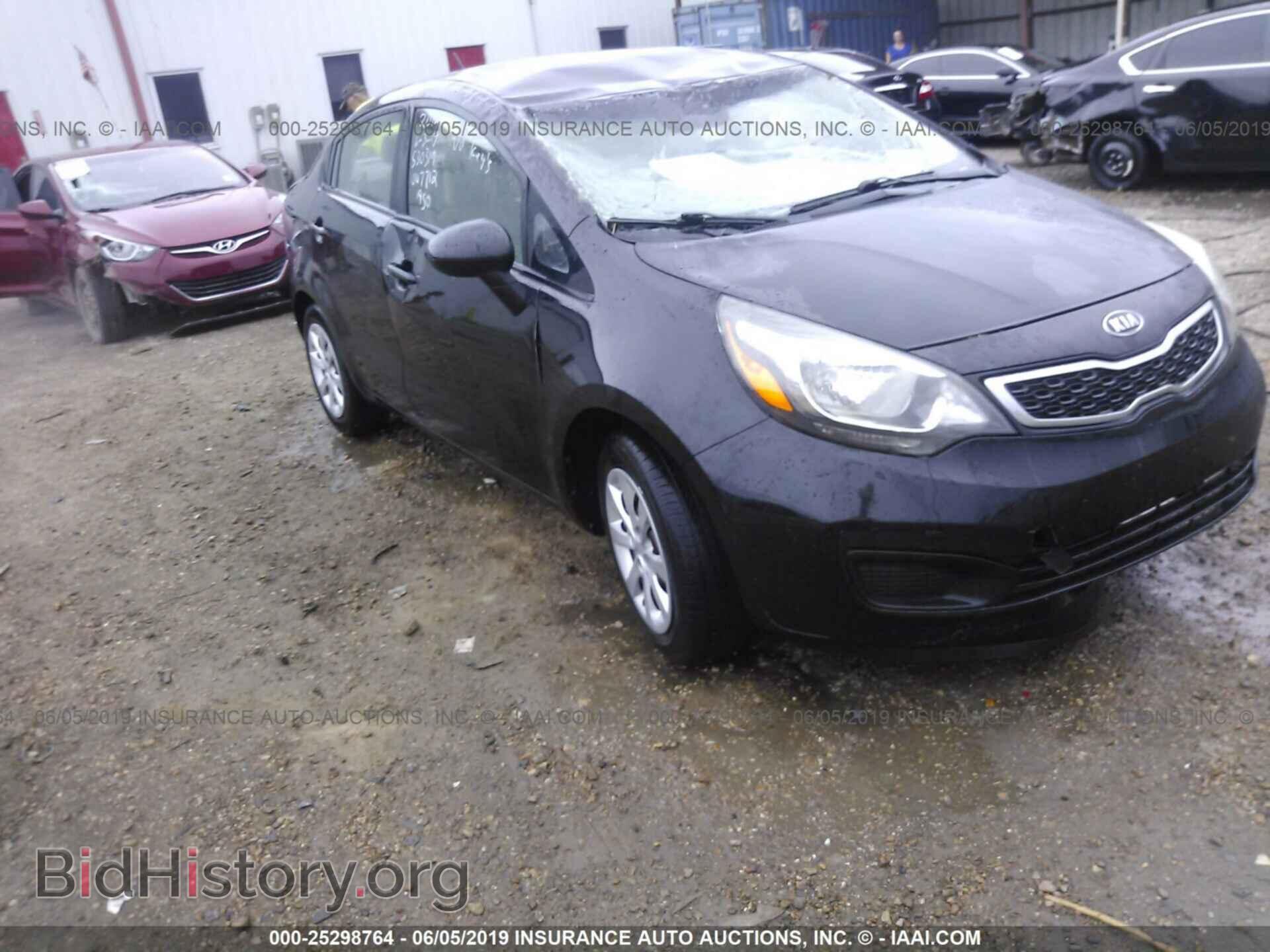 Фотография KNADN4A32C6047712 - KIA RIO 2012