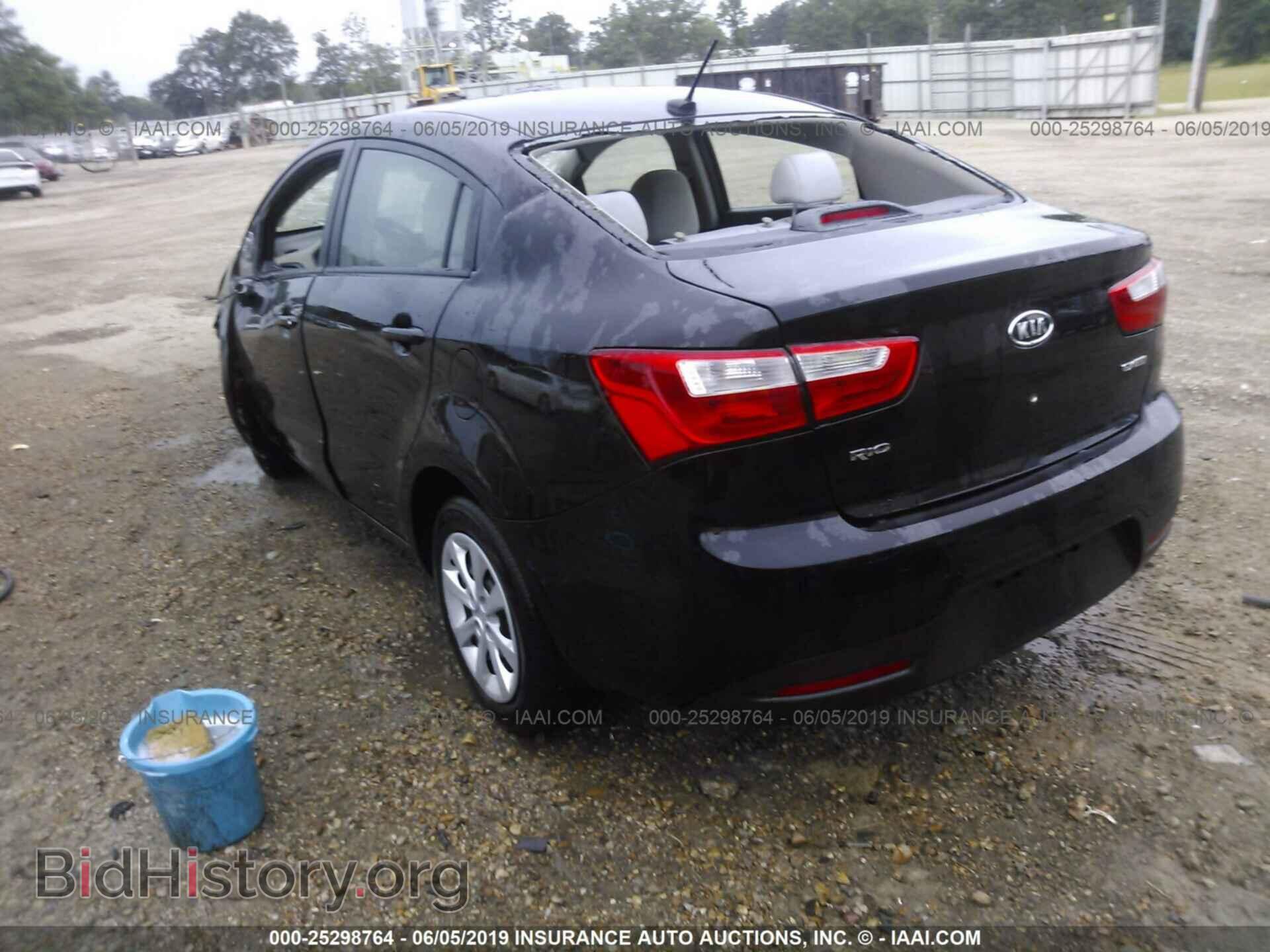 2012 KIA RIO - VIN: KNADN4A32C6047712 - Фото 3