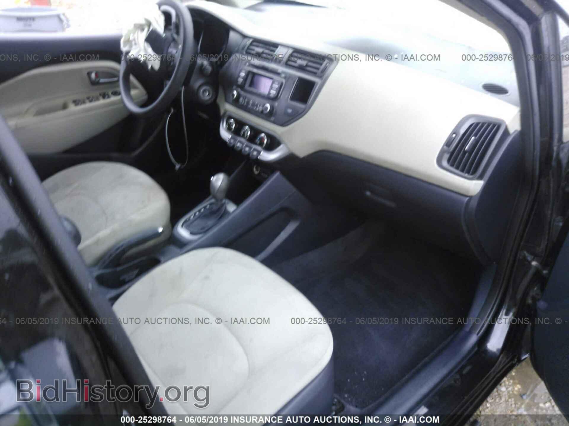 2012 KIA RIO - VIN: KNADN4A32C6047712 - Фото 5