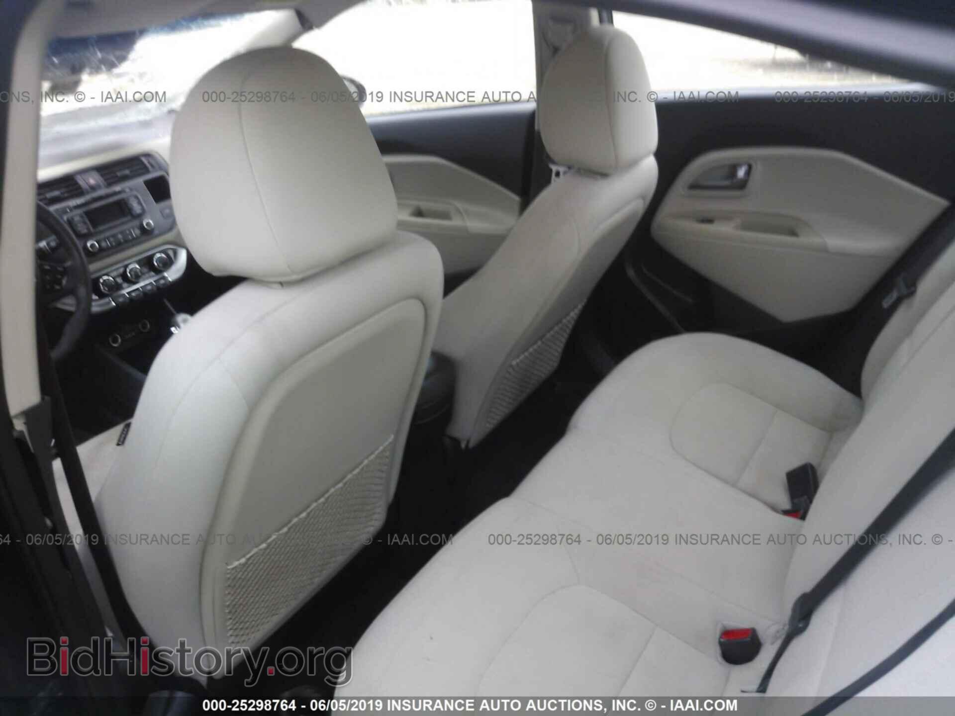 2012 KIA RIO - VIN: KNADN4A32C6047712 - Фото 8