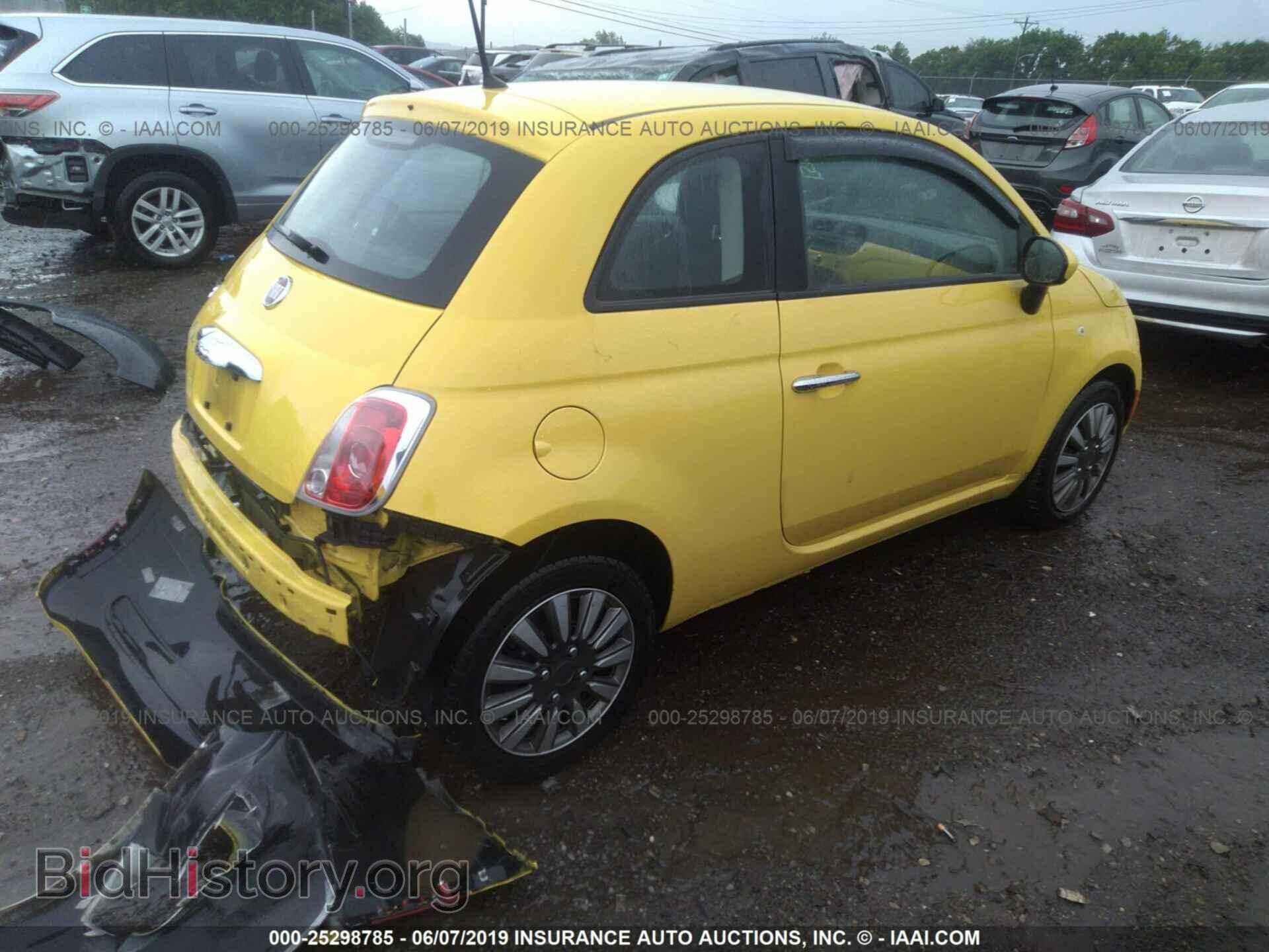 2012 FIAT 500 - VIN: 3C3CFFAR0CT366029 - Фото 4