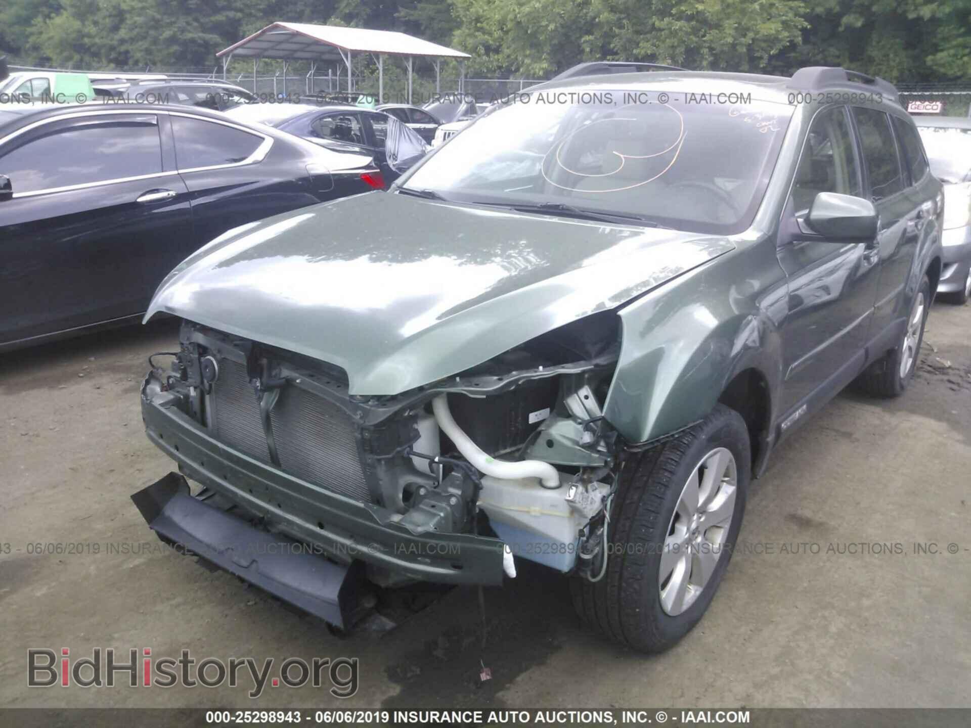 2012 SUBARU OUTBACK - VIN: 4S4BRBLC8C3227256 - Фото 2