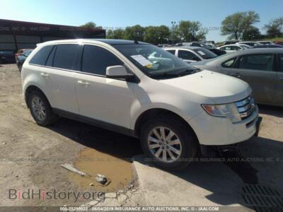 2007 Ford EDGE SEL Plus, white — VIN 2FMDK49C77BB46142, IAAI