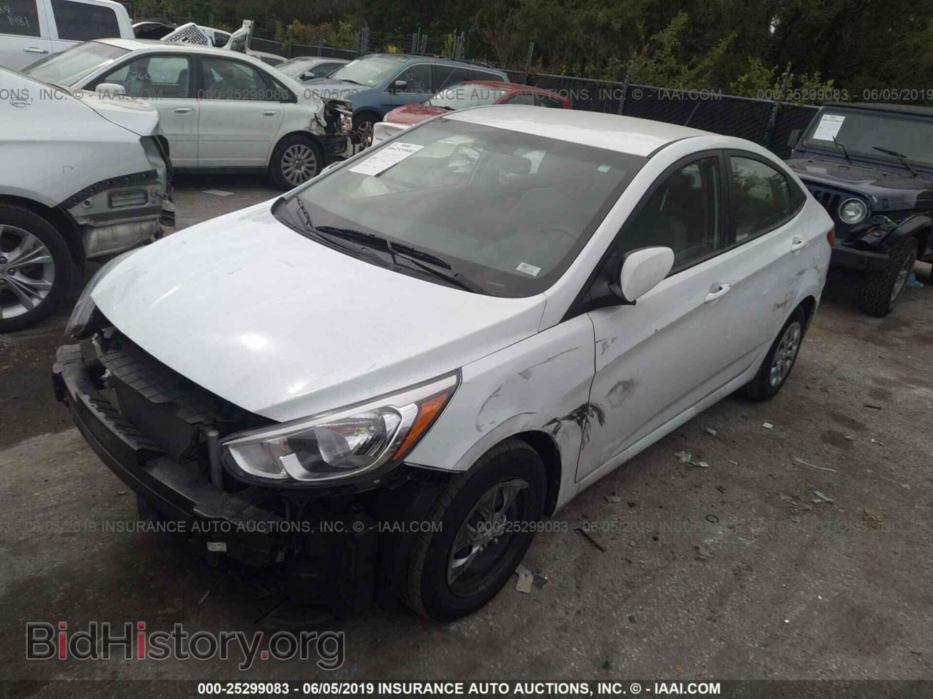 2016 HYUNDAI ACCENT - VIN: KMHCT4AE0GU129909 - Photo 2
