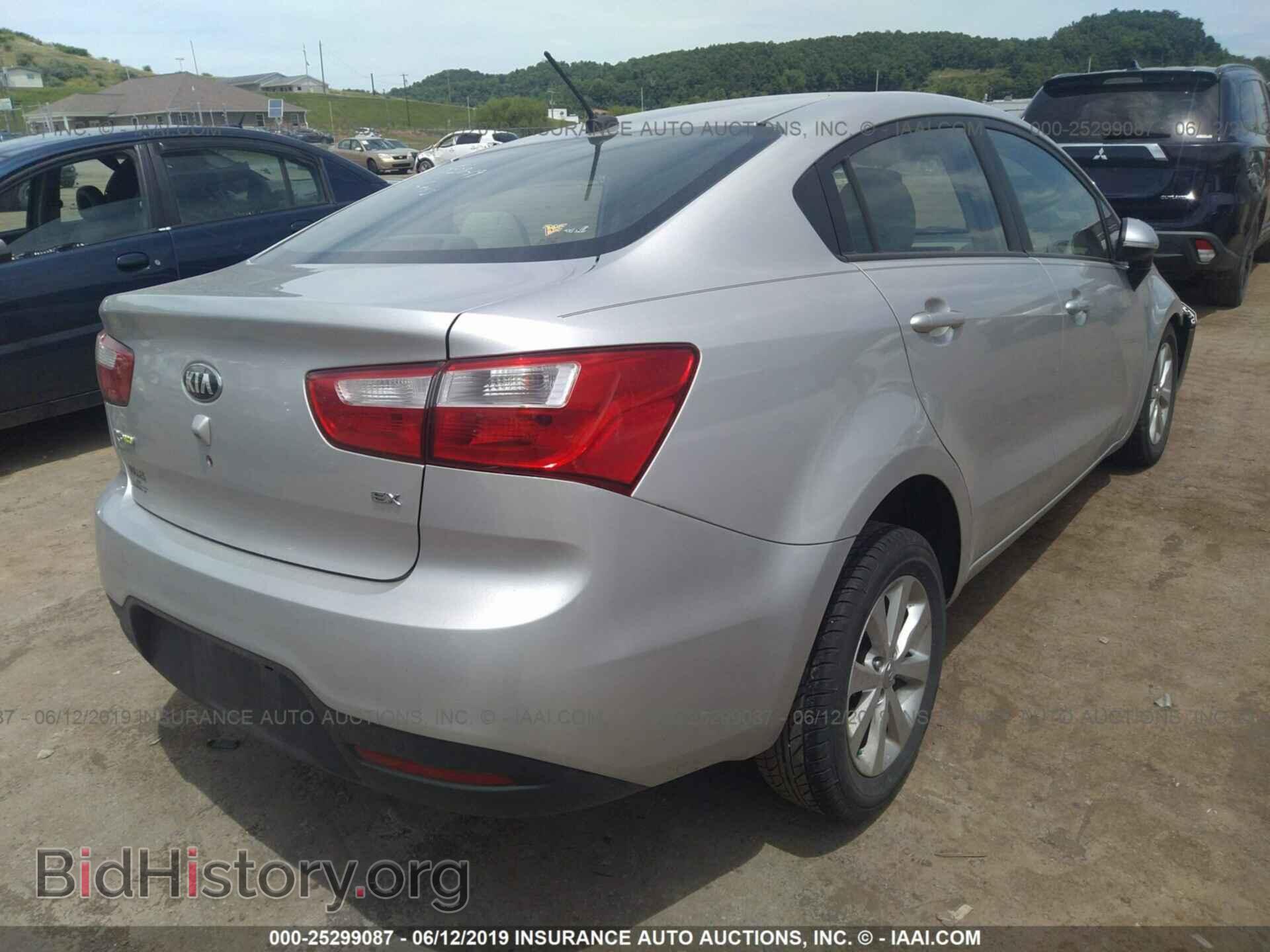 2013 KIA RIO - VIN: KNADN4A34D6231700 - Фото 4