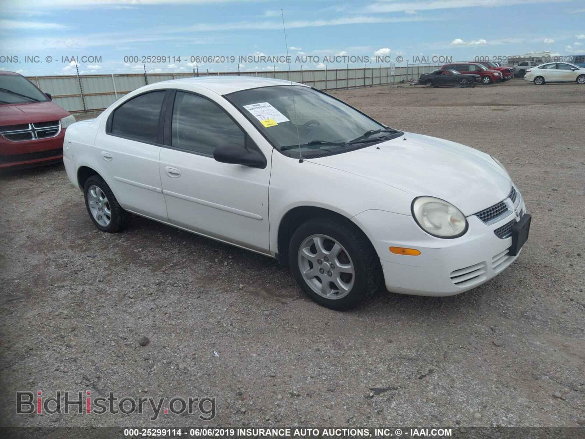 Photo 1B3ES56C05D163053 - DODGE NEON 2005