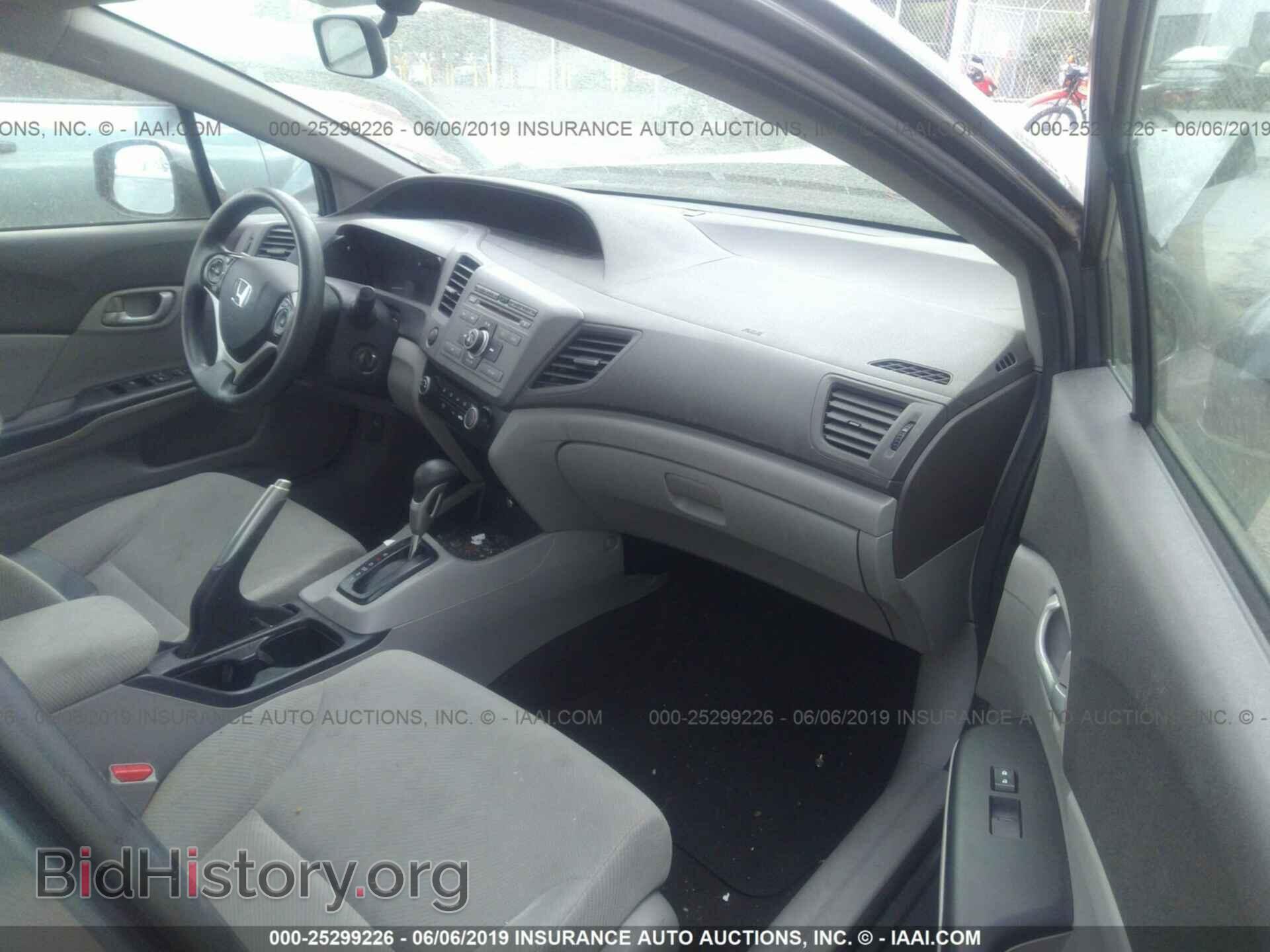2012 HONDA CIVIC - VIN: 2HGFB2F53CH524036 - Фото 5