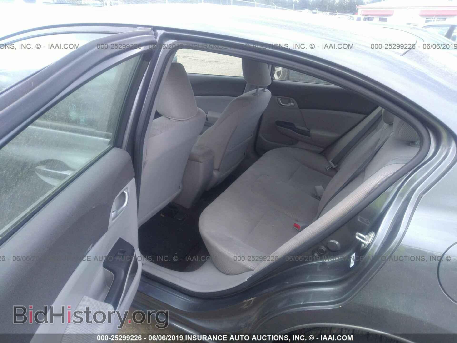 2012 HONDA CIVIC - VIN: 2HGFB2F53CH524036 - Фото 8