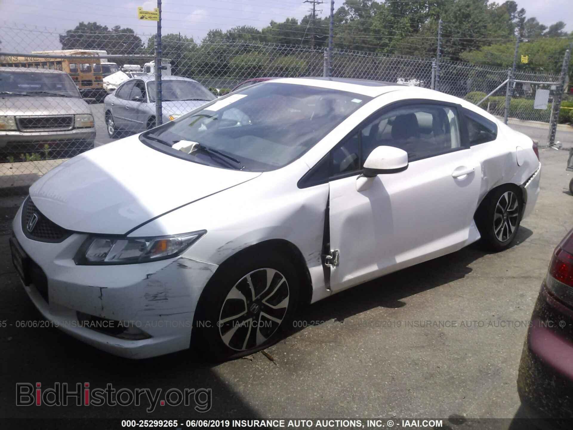 2013 HONDA CIVIC - VIN: 2HGFG3B81DH529728 - Фото 2