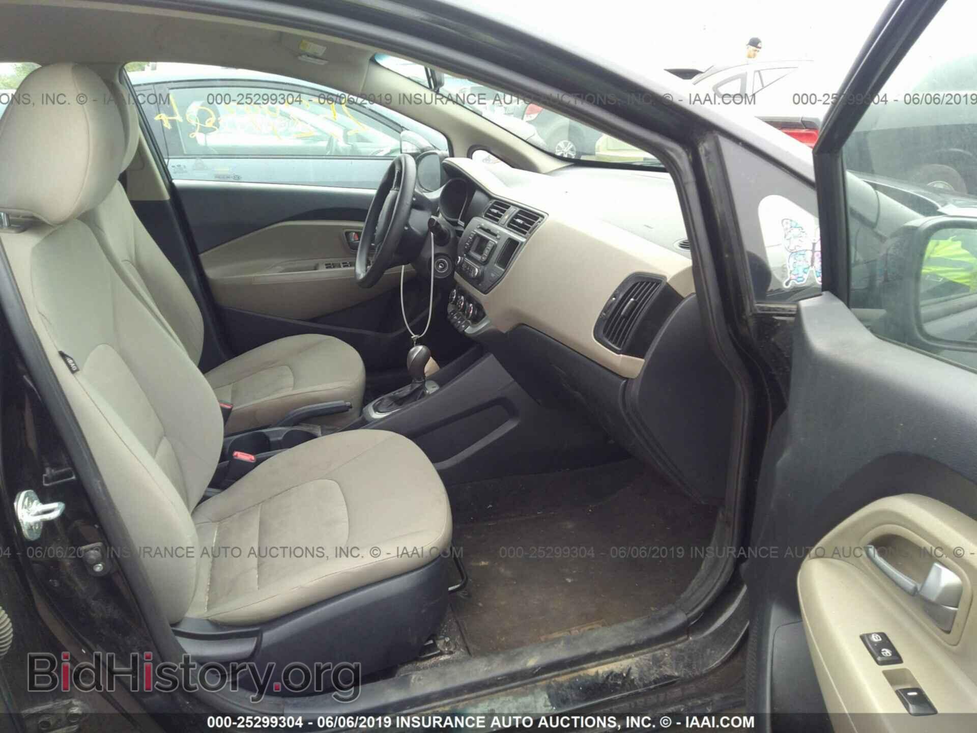 2014 KIA RIO - VIN: KNADM5A34E6358487 - Фото 5