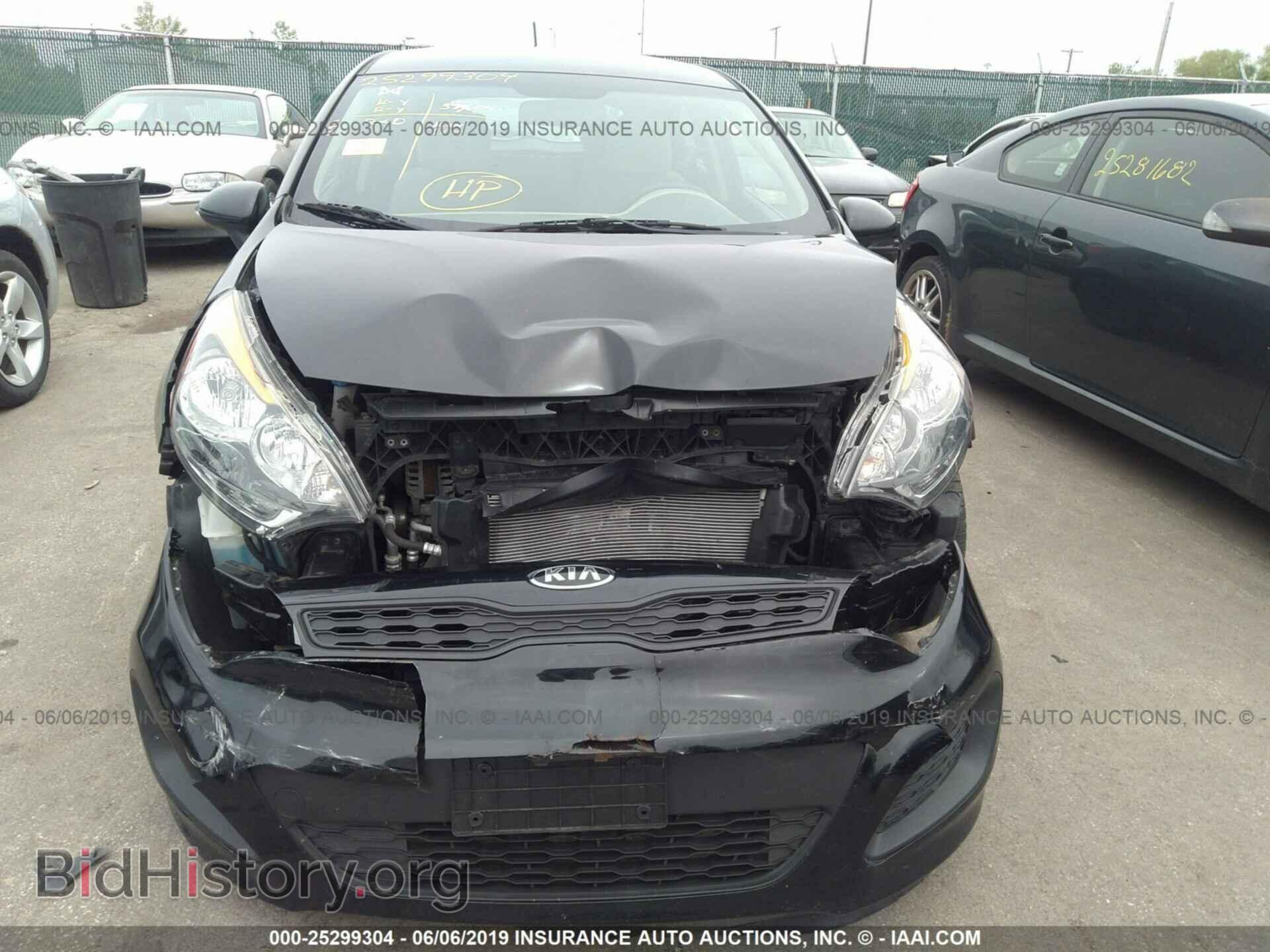 2014 KIA RIO - VIN: KNADM5A34E6358487 - Фото 6