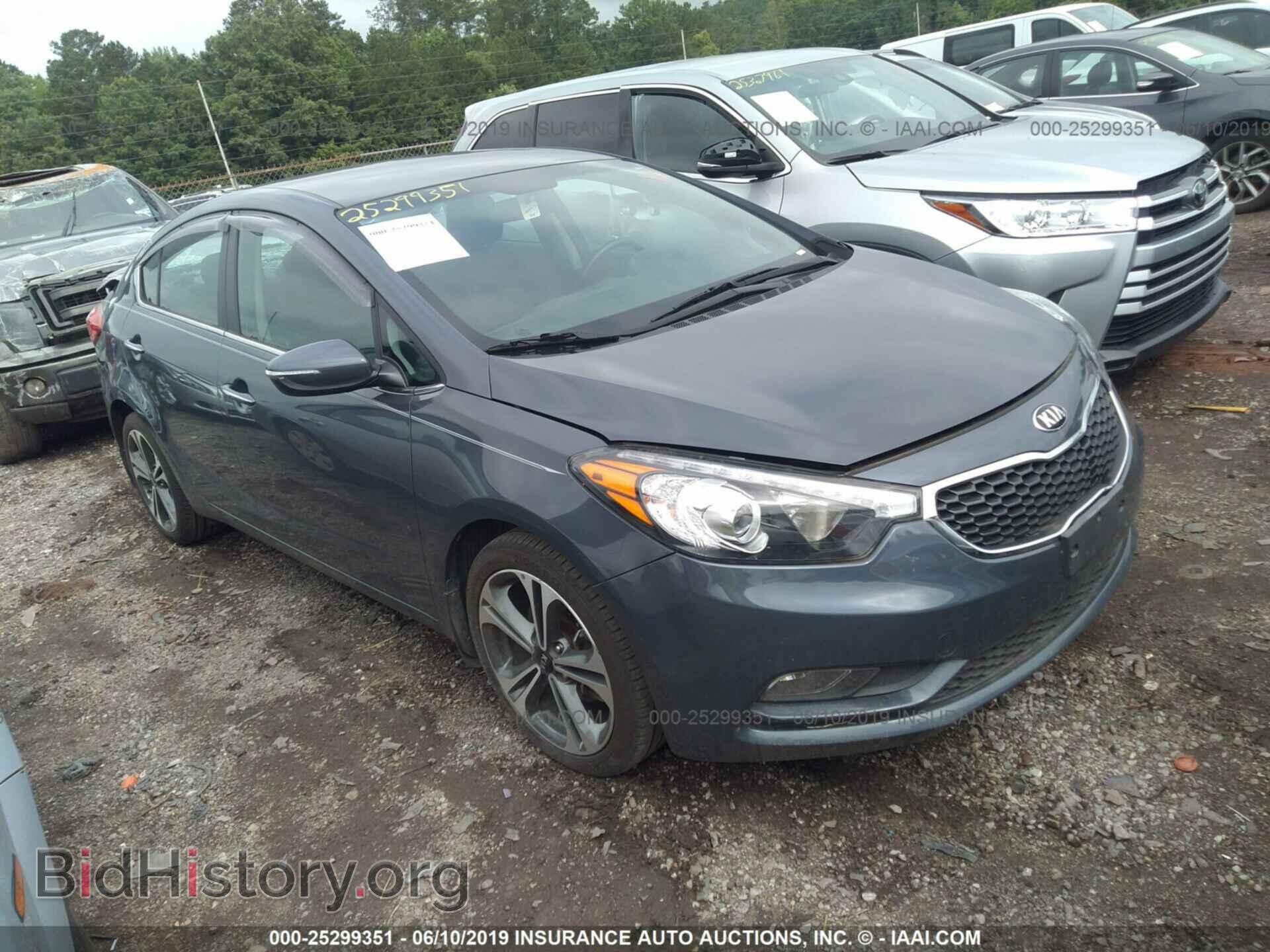 Фотография KNAFX4A82F5317482 - KIA FORTE 2015