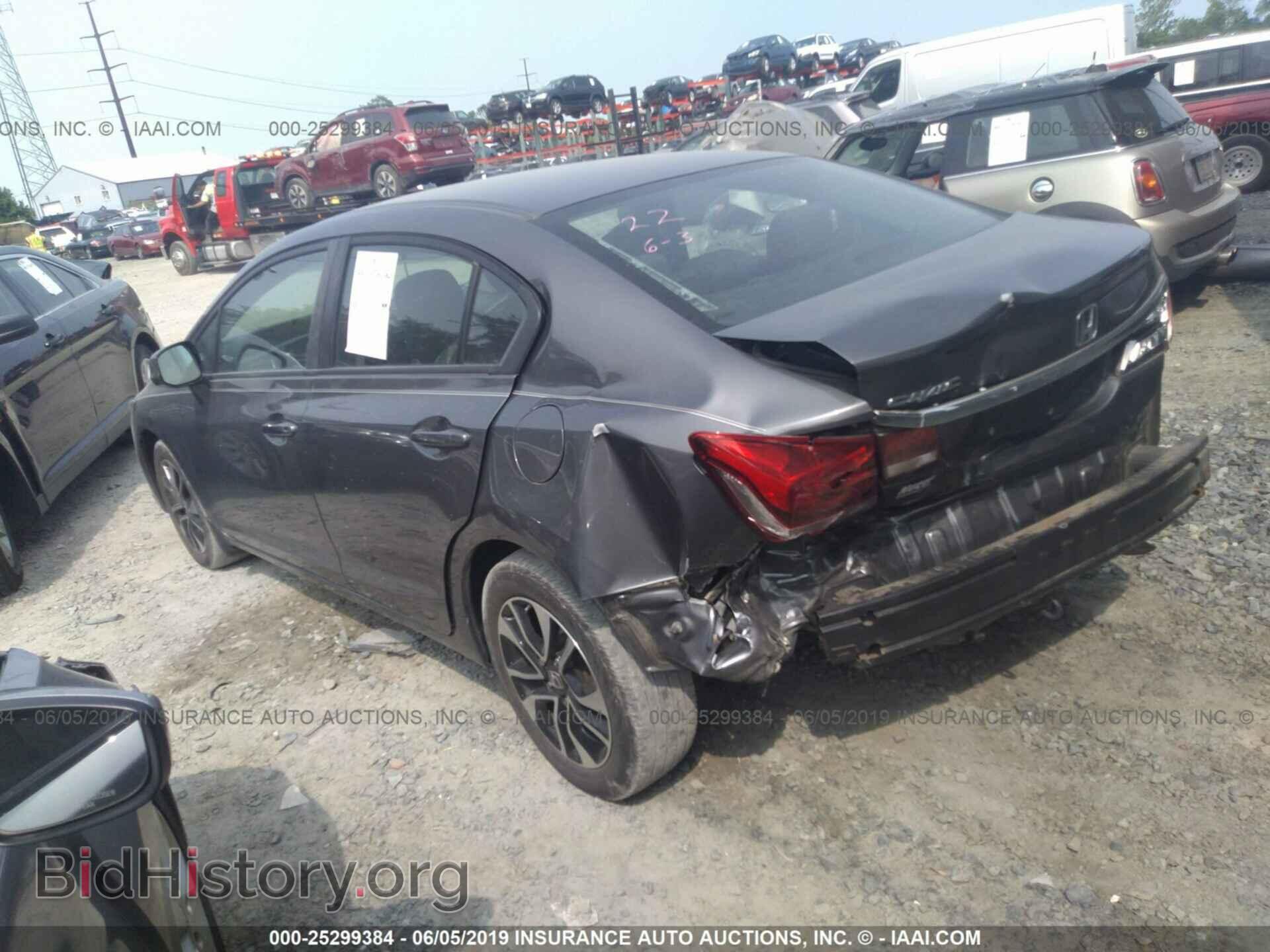 2013 HONDA CIVIC - VIN: 19XFB2F81DE256979 - Фото 3