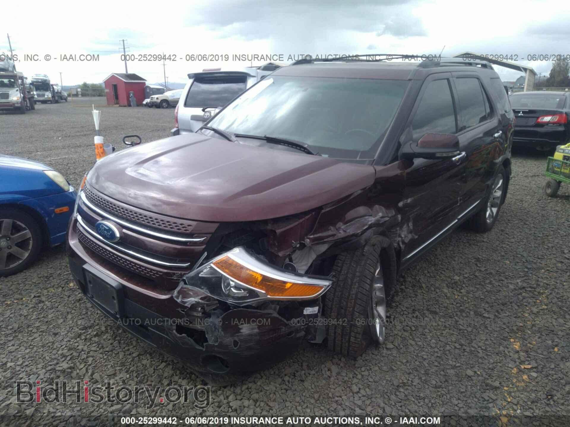 2012 FORD EXPLORER - VIN: 1FMHK8F8XCGA73652 - Фото 2