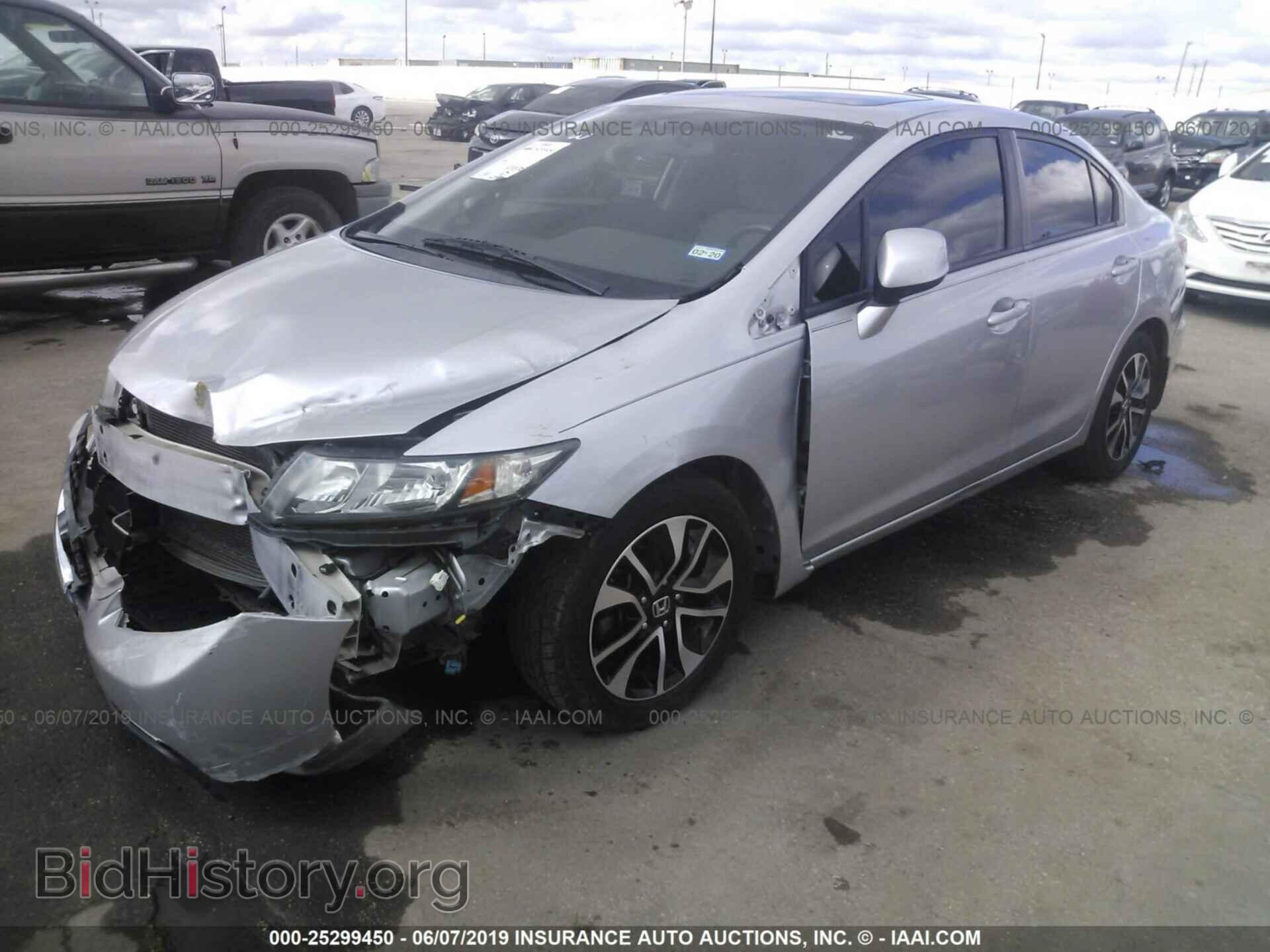 2013 HONDA CIVIC - VIN: 19XFB2F83DE063667 - Фото 2