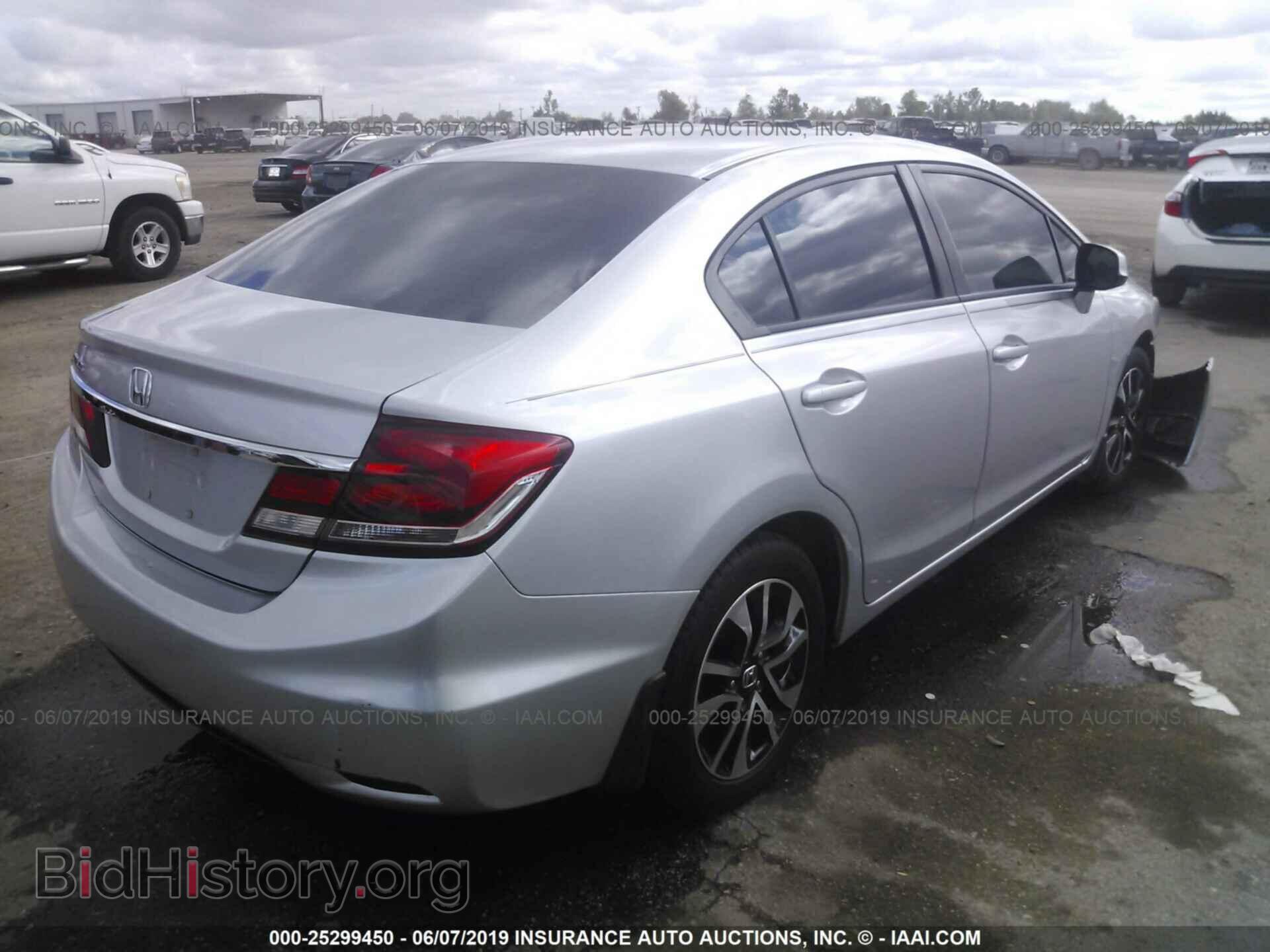 2013 HONDA CIVIC - VIN: 19XFB2F83DE063667 - Фото 4