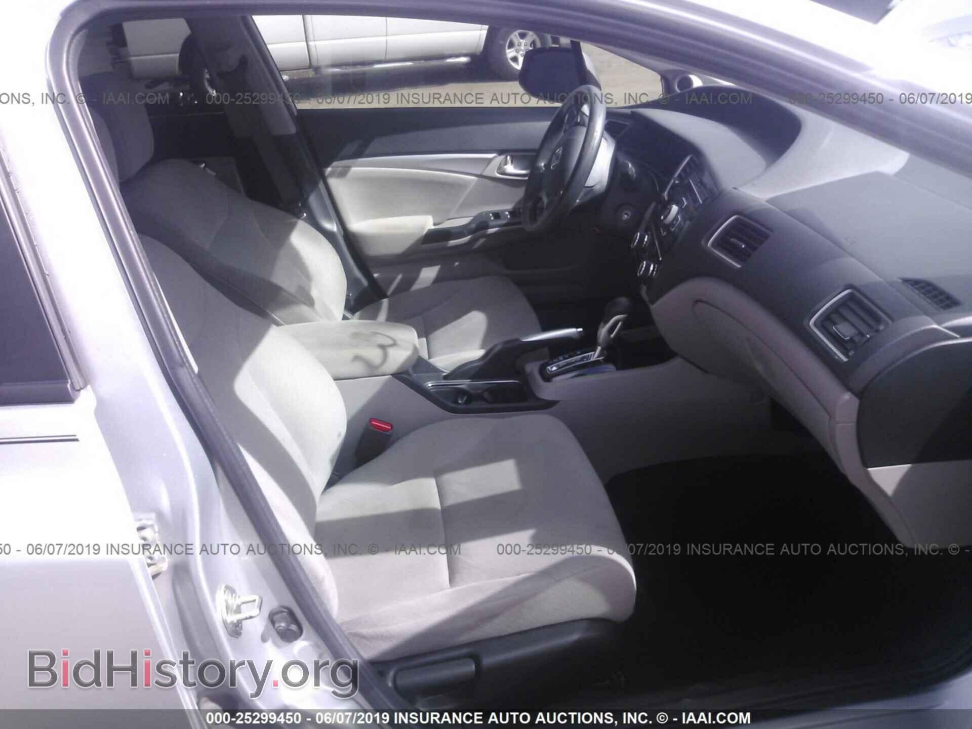 2013 HONDA CIVIC - VIN: 19XFB2F83DE063667 - Фото 5