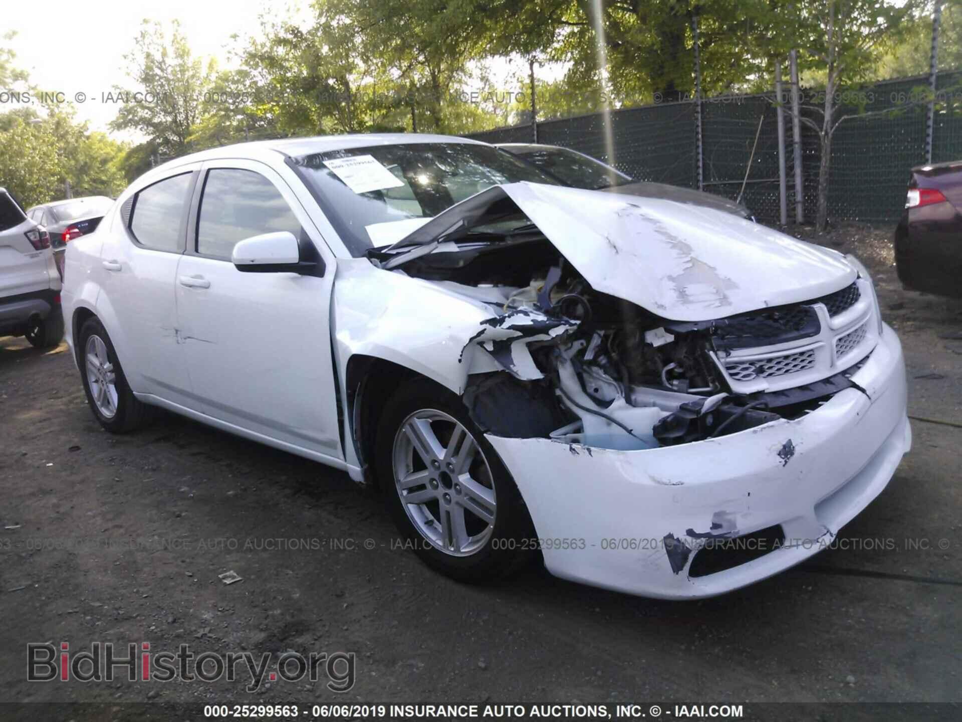 Photo 1C3CDZCB4CN280956 - DODGE AVENGER 2012