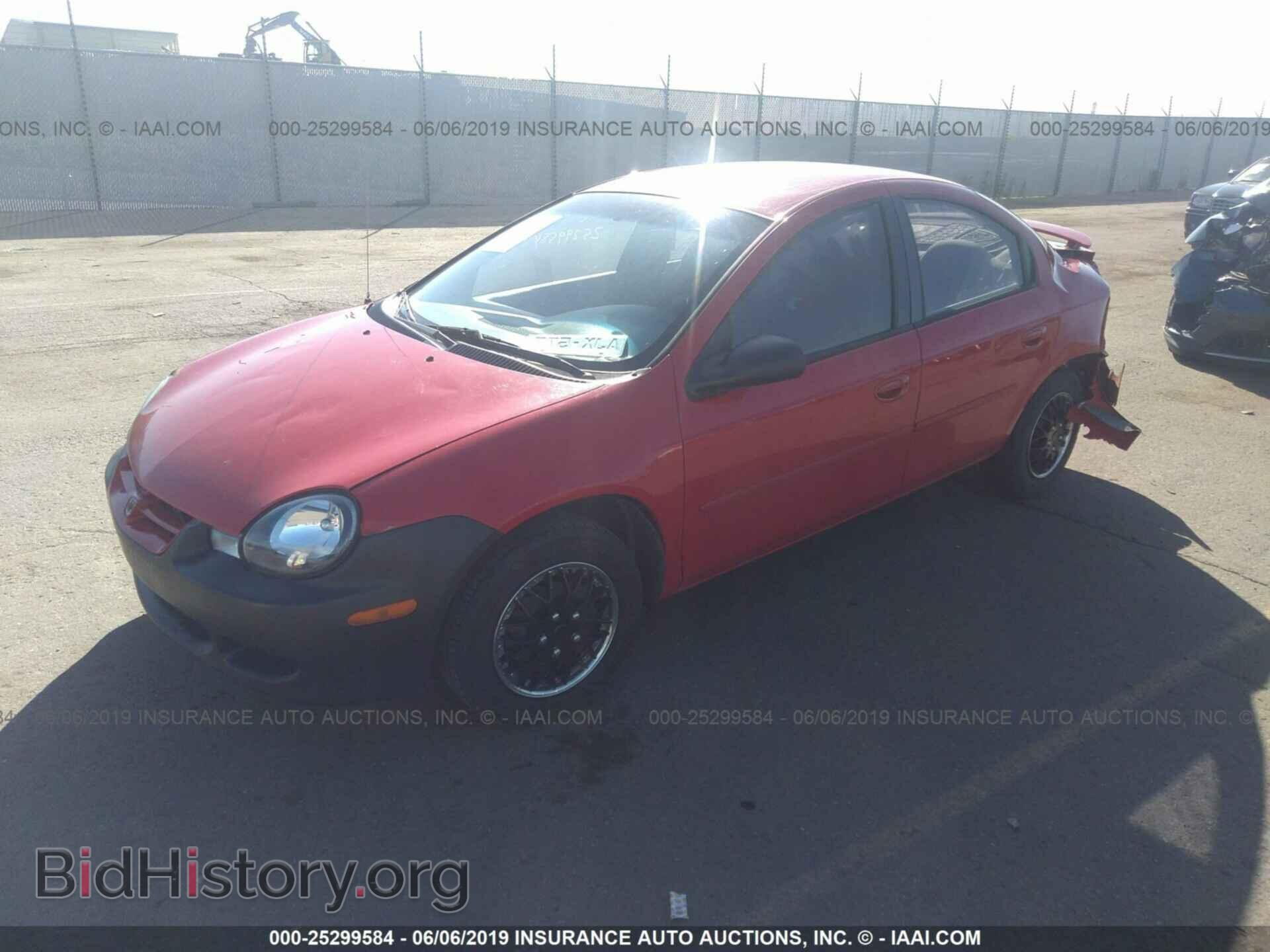 2002 DODGE NEON - VIN: 1B3ES16C92D550818 - Фото 2