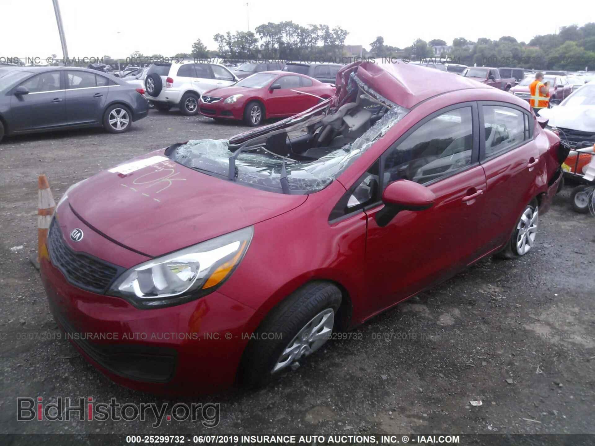 2013 KIA RIO - VIN: KNADM4A33D6240021 - Photo 2