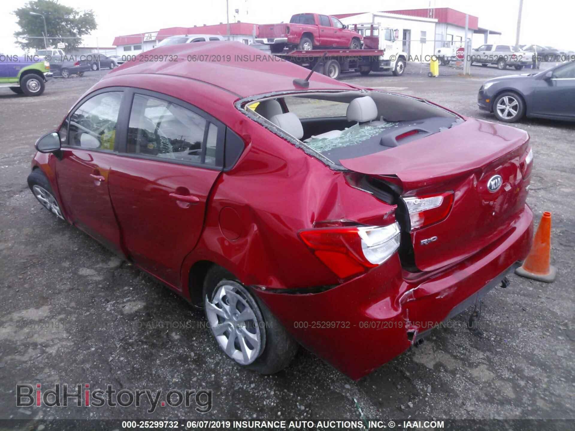 2013 KIA RIO - VIN: KNADM4A33D6240021 - Photo 3