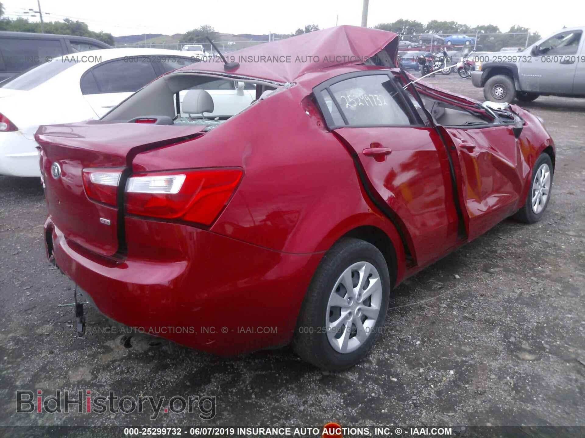 2013 KIA RIO - VIN: KNADM4A33D6240021 - Photo 4