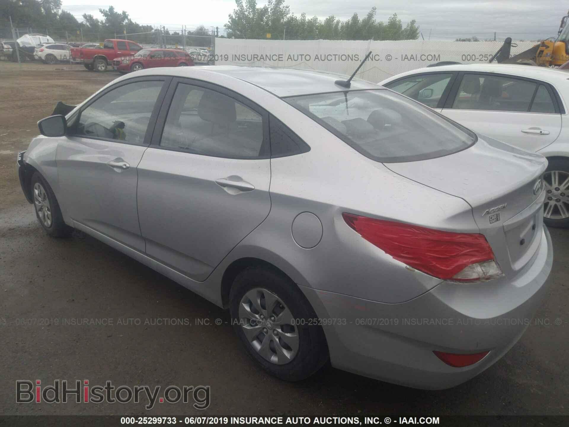 2016 HYUNDAI ACCENT - VIN: KMHCT4AE0GU072286 - Фото 3