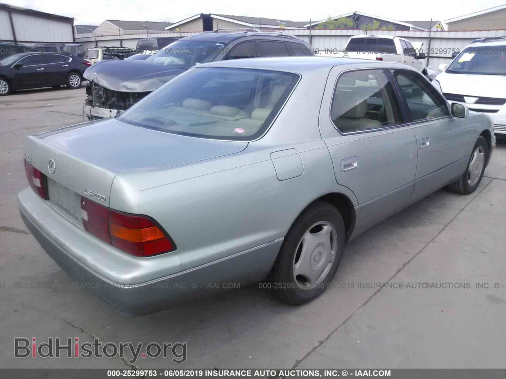 1999 LEXUS LS - VIN: JT8BH28F9X0142944 - Фото 4