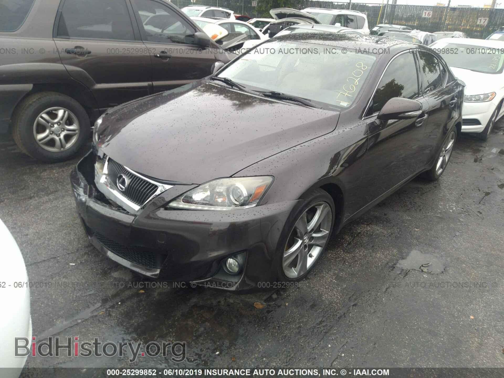 2012 LEXUS IS - VIN: JTHBF5C23C5176208 - Photo 2