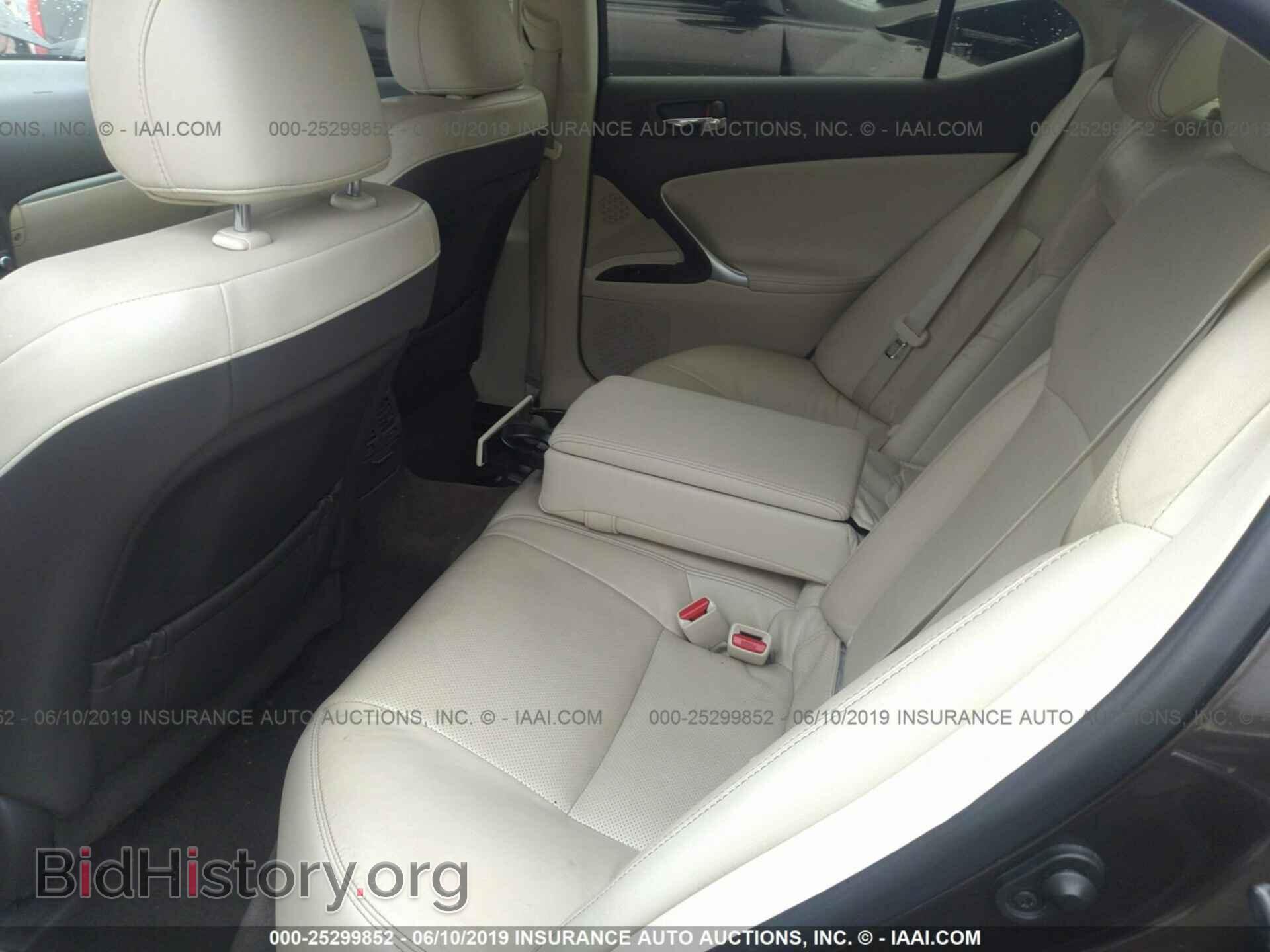 2012 LEXUS IS - VIN: JTHBF5C23C5176208 - Photo 8