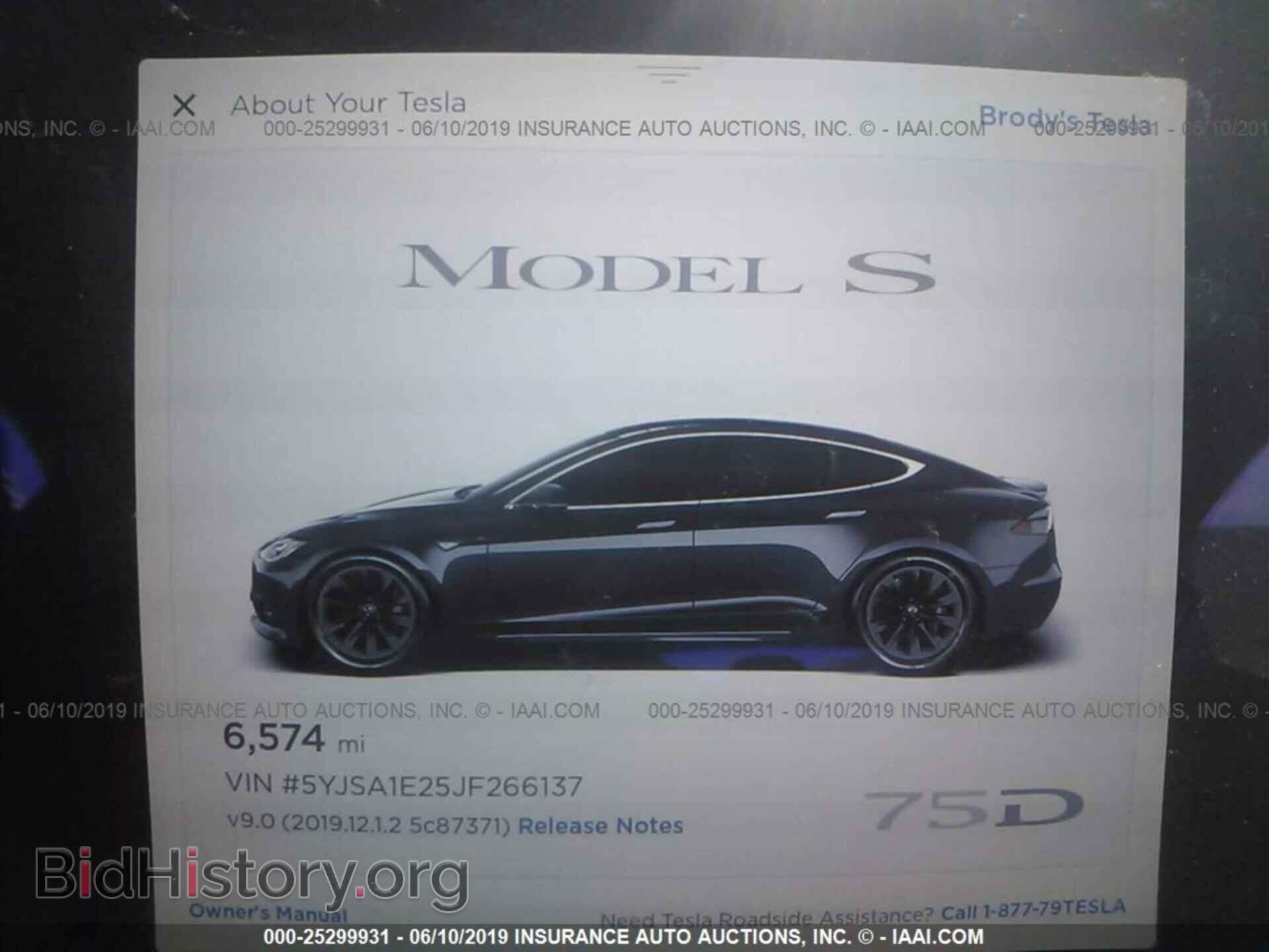 2018 Tesla Model S - VIN: 5YJSA1E25JF266137 - Photo 7