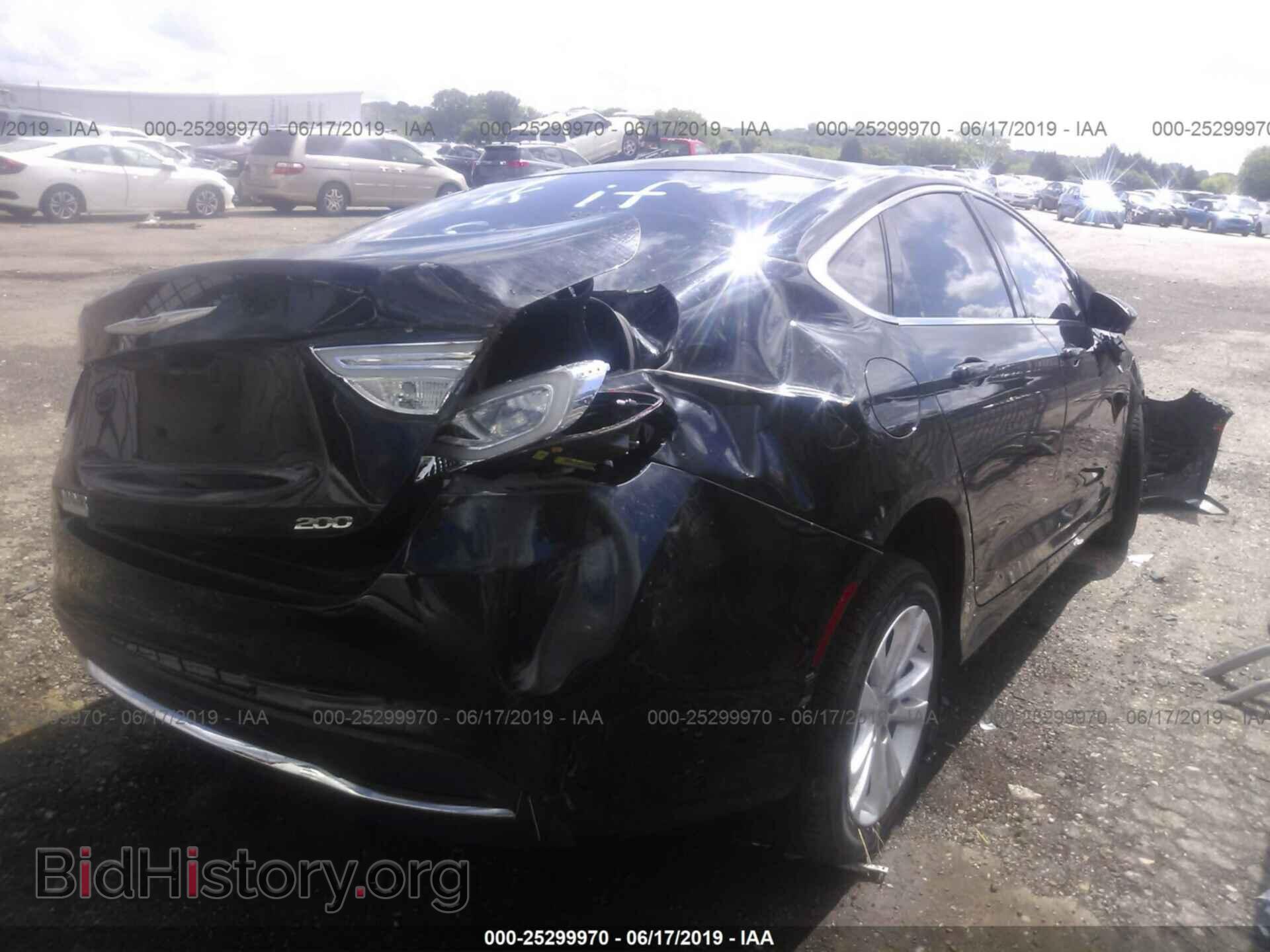 2016 CHRYSLER 200 - VIN: 1C3CCCABXGN159177 - Фото 4