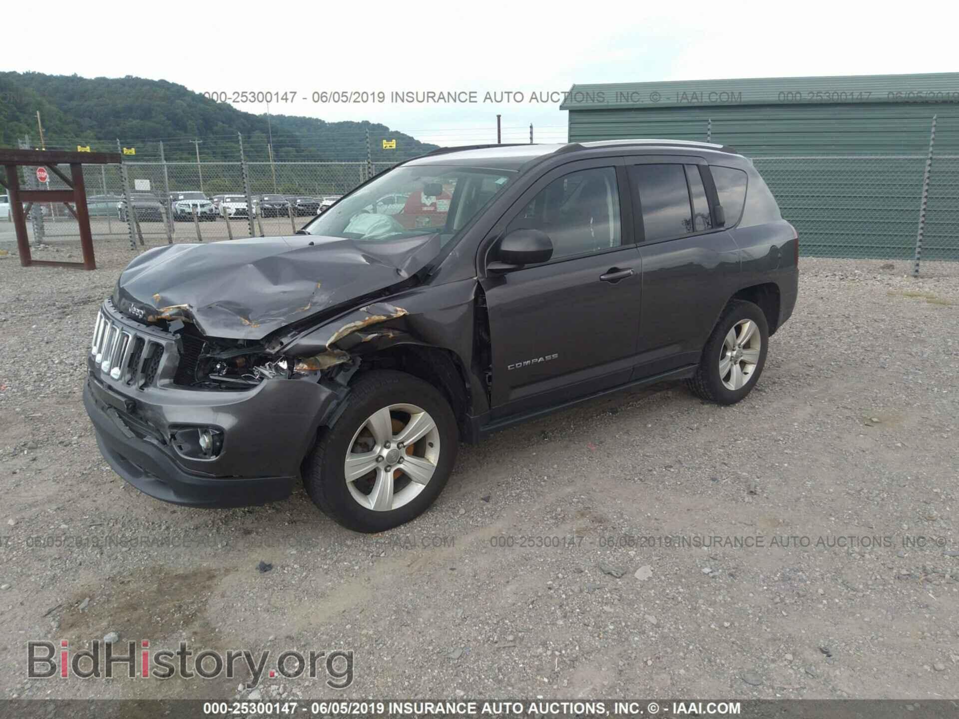 2014 JEEP COMPASS - VIN: 1C4NJDBB2ED828401 - Фото 2