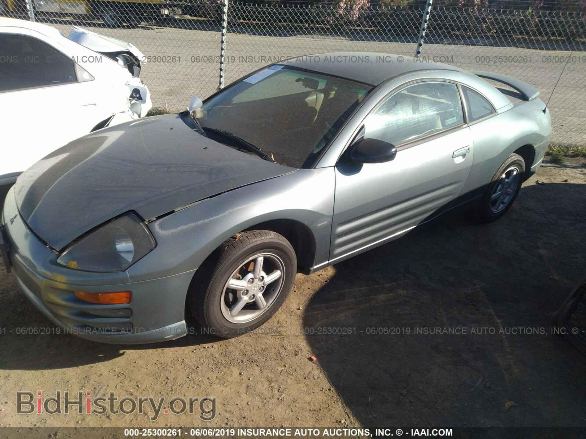 2001 MITSUBISHI ECLIPSE - VIN: 4A3AC34G01E103862 - Photo 2