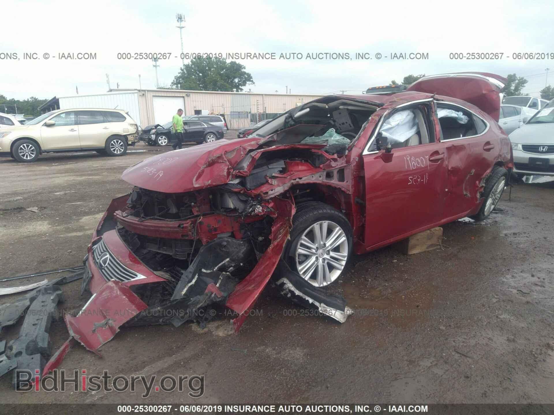 2015 LEXUS ES - VIN: JTHBK1GG0F2204501 - Фото 2