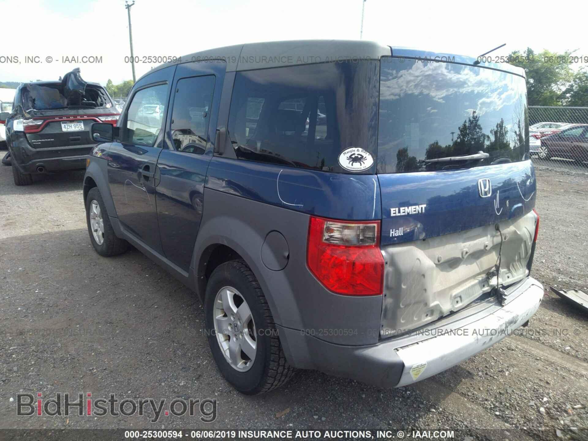 2003 HONDA ELEMENT - VIN: 5J6YH28513L048997 - Фото 3