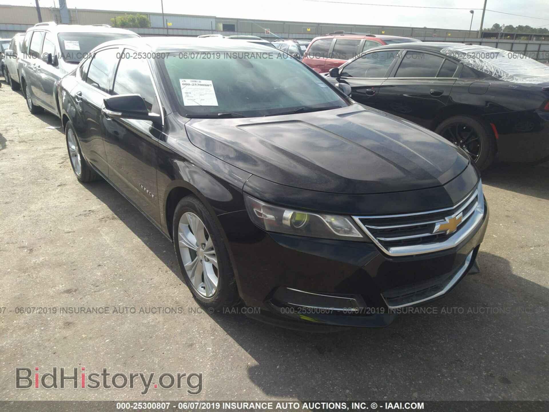 Фотография 2G1115SL5E9272202 - CHEVROLET IMPALA 2014