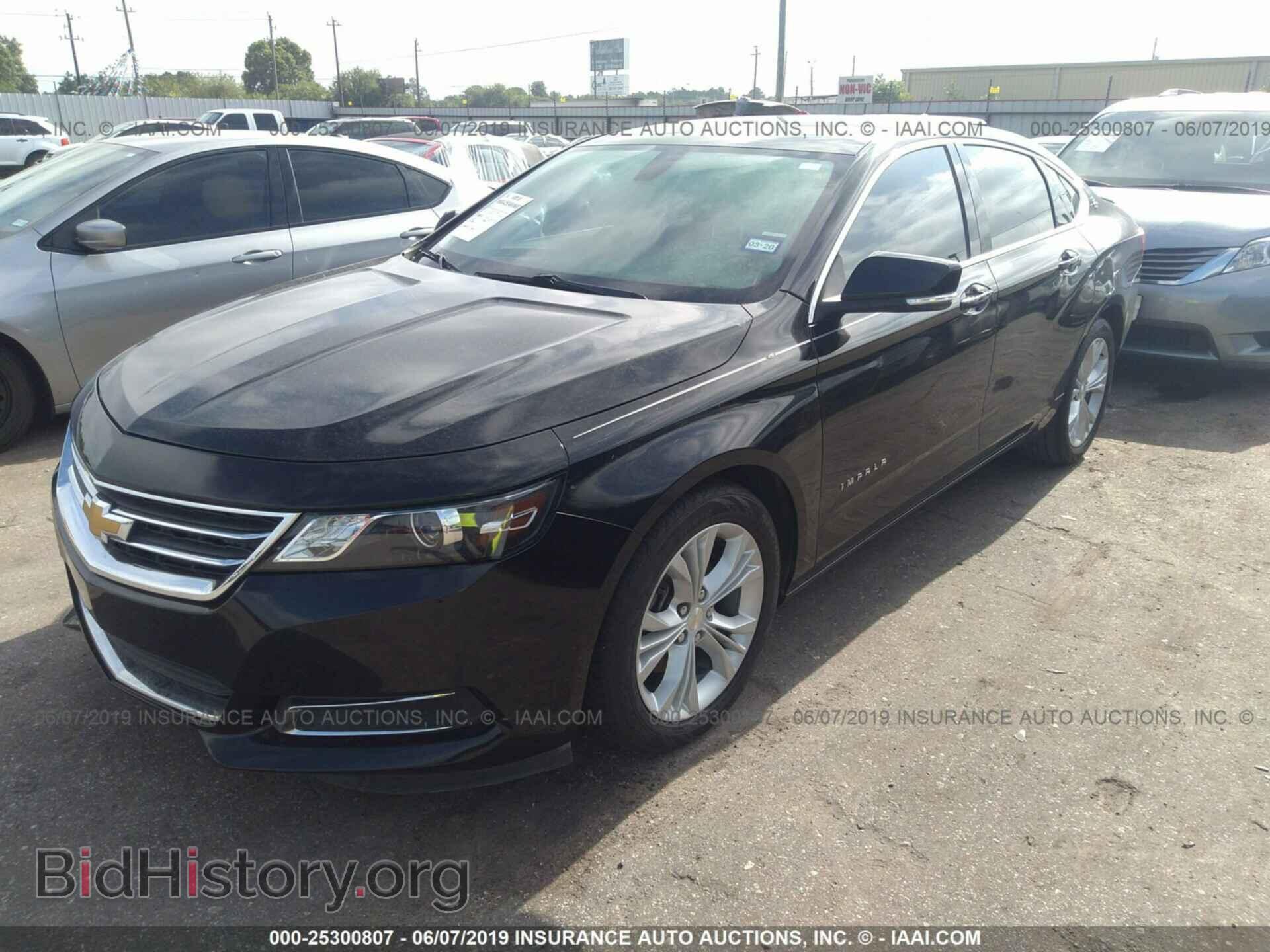 2014 CHEVROLET IMPALA - VIN: 2G1115SL5E9272202 - Фото 2