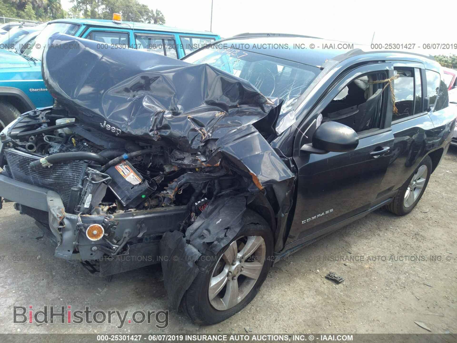 2014 JEEP COMPASS - VIN: 1C4NJCBBXED531547 - Photo 2
