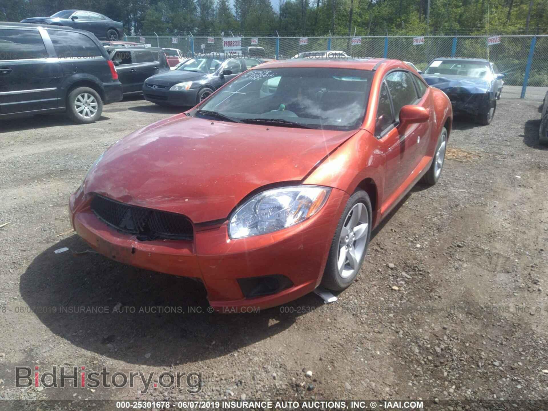 2009 MITSUBISHI ECLIPSE - VIN: 4A3AK24F39E014836 - Фото 2