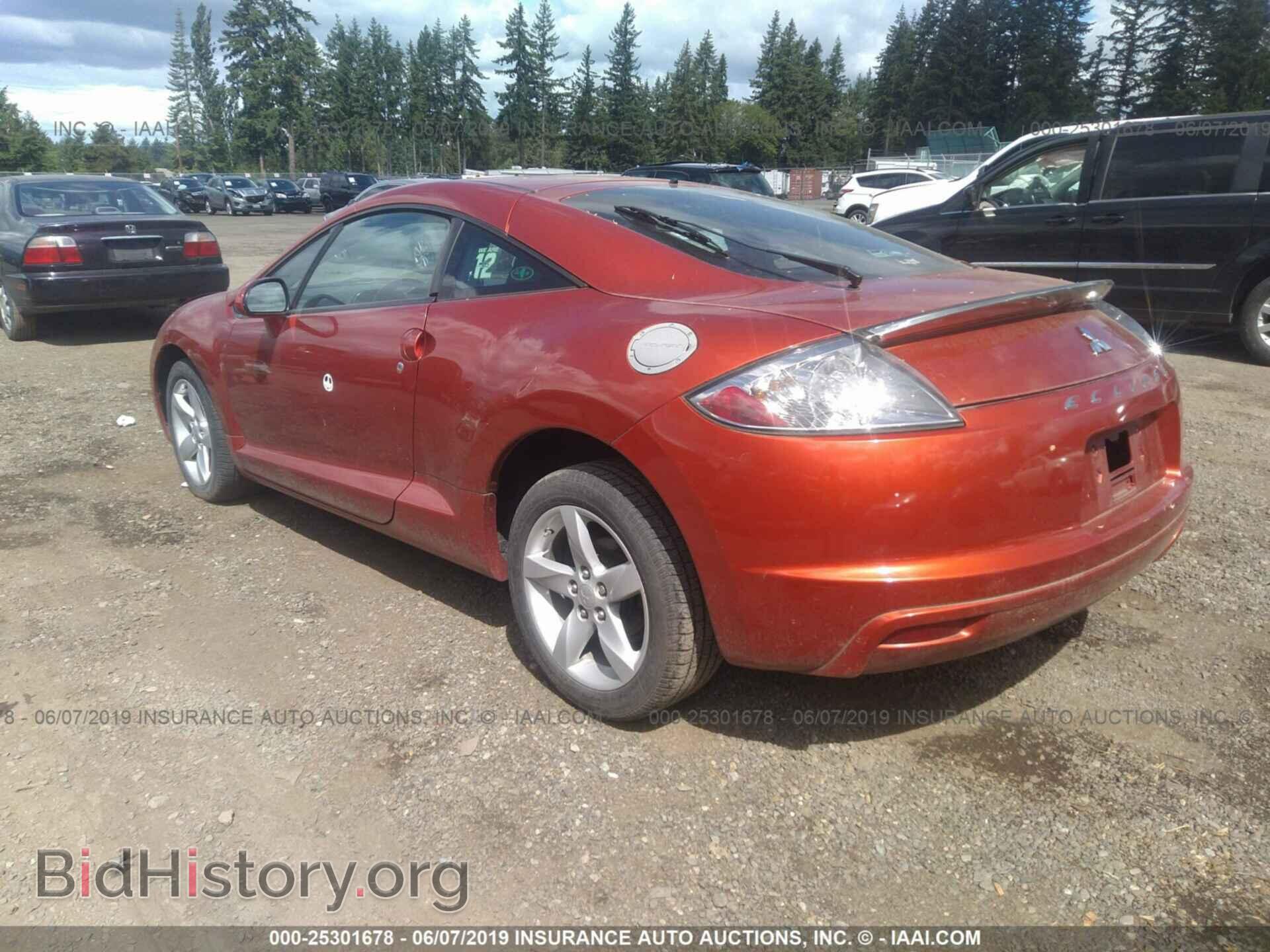 2009 MITSUBISHI ECLIPSE - VIN: 4A3AK24F39E014836 - Фото 3