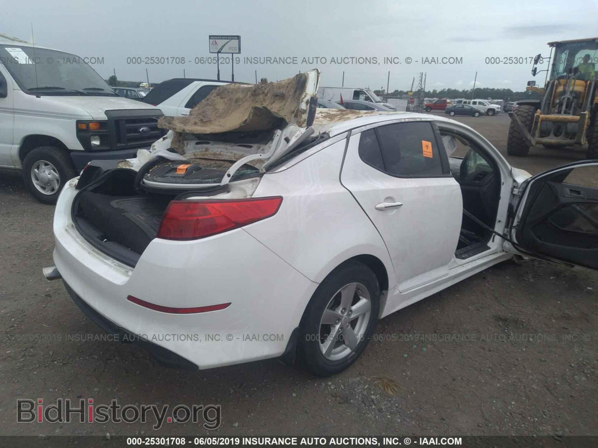 2015 KIA OPTIMA - VIN: KNAGM4A70F5573706 - Фото 4